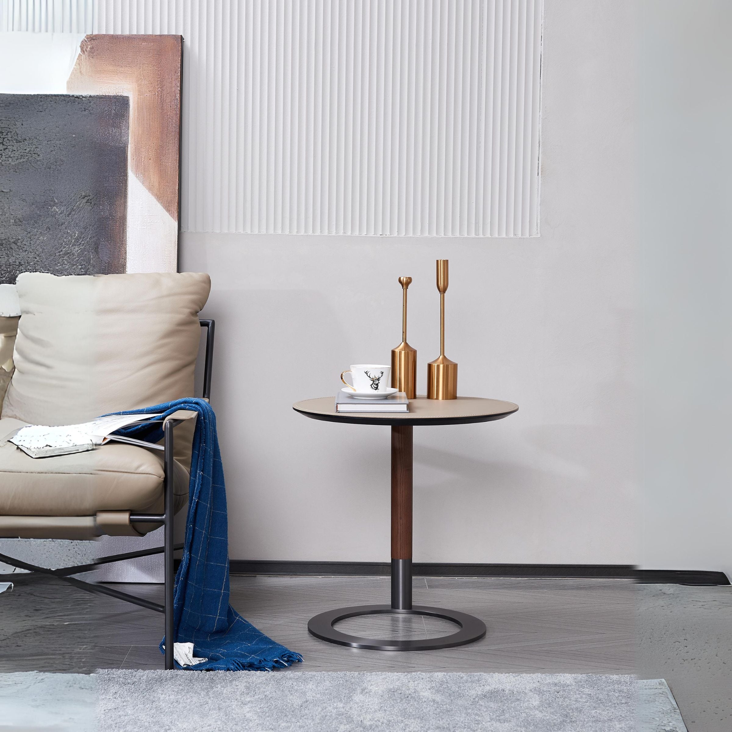 Mellow Side Table MLL-D116 - Side Tables - ebarza Furniture UAE | Shop Modern Furniture in Abu Dhabi & Dubai - مفروشات ايبازرا في الامارات | تسوق اثاث عصري وديكورات مميزة في دبي وابوظبي