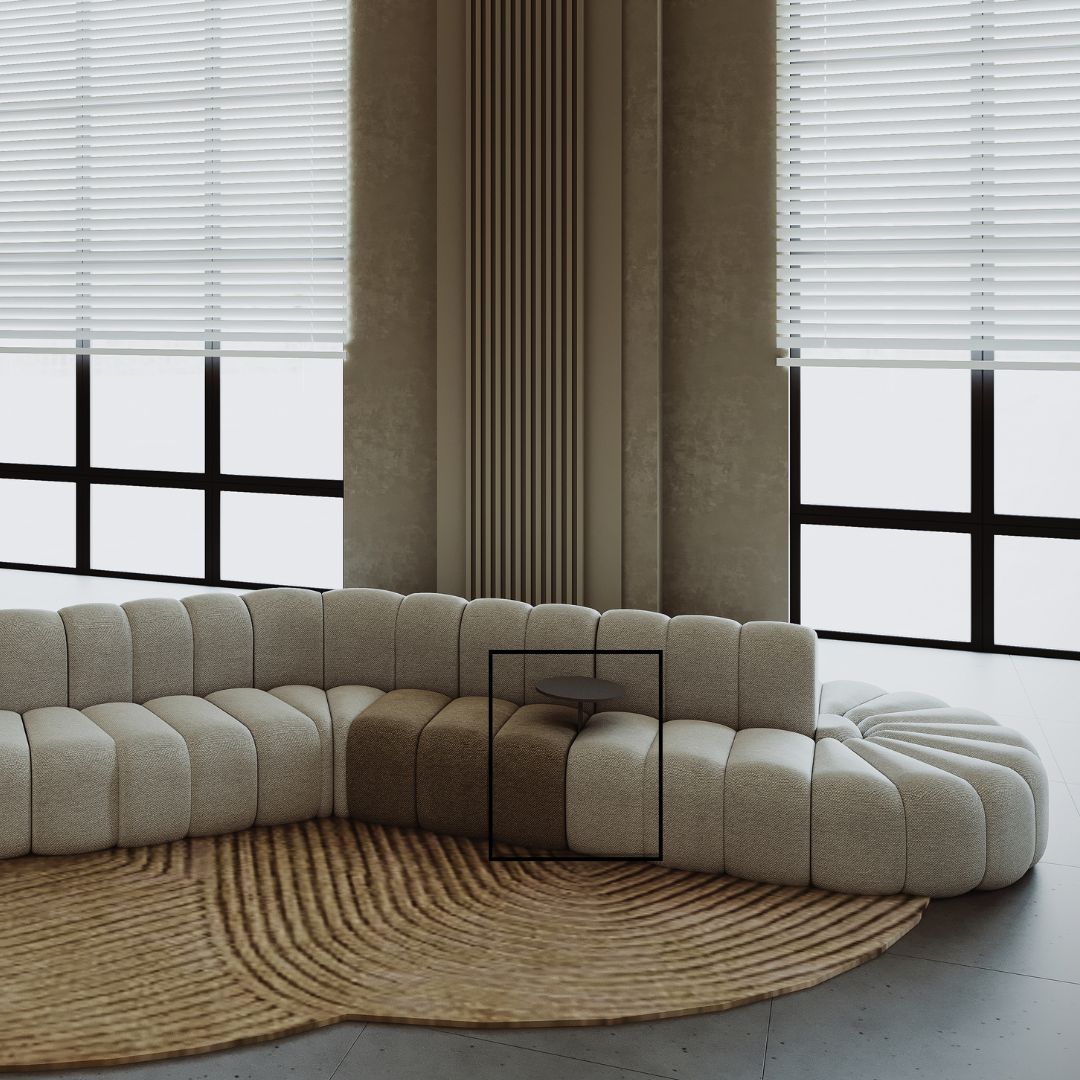 Side Table for Chameleon Sofa H-5228-Table -  Side Tables - ebarza Furniture UAE | Shop Modern Furniture in Abu Dhabi & Dubai - مفروشات ايبازرا في الامارات | تسوق اثاث عصري وديكورات مميزة في دبي وابوظبي