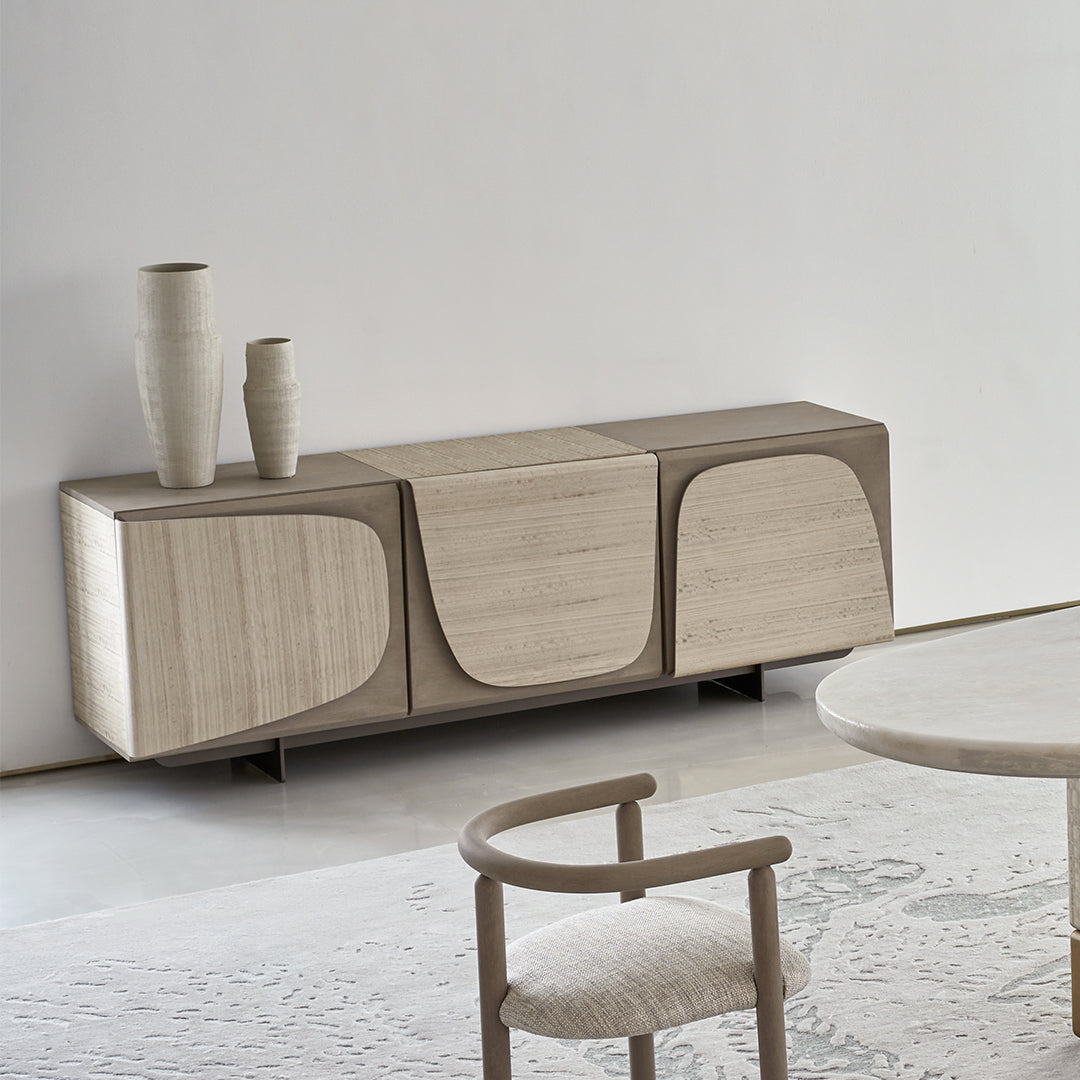 Grandeur Veneer Cabinet / Side Board / Buffet BMBO-CBG80197 - Consoles - ebarza Furniture UAE | Shop Modern Furniture in Abu Dhabi & Dubai - مفروشات ايبازرا في الامارات | تسوق اثاث عصري وديكورات مميزة في دبي وابوظبي
