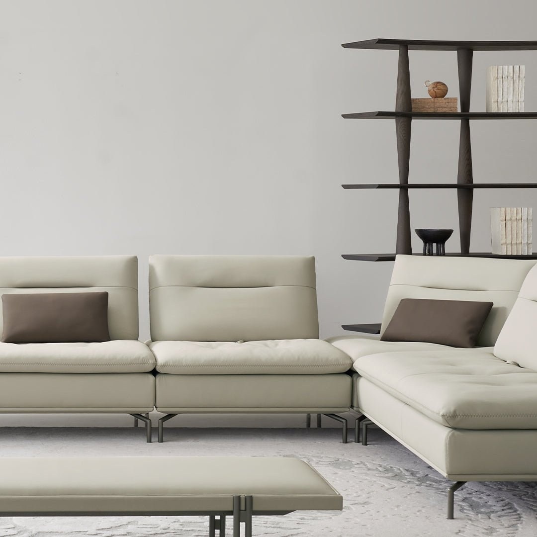Nexus Single Seater Armless Modular Sofa - AMF-S180 - Sofas - ebarza Furniture UAE | Shop Modern Furniture in Abu Dhabi & Dubai - مفروشات ايبازرا في الامارات | تسوق اثاث عصري وديكورات مميزة في دبي وابوظبي