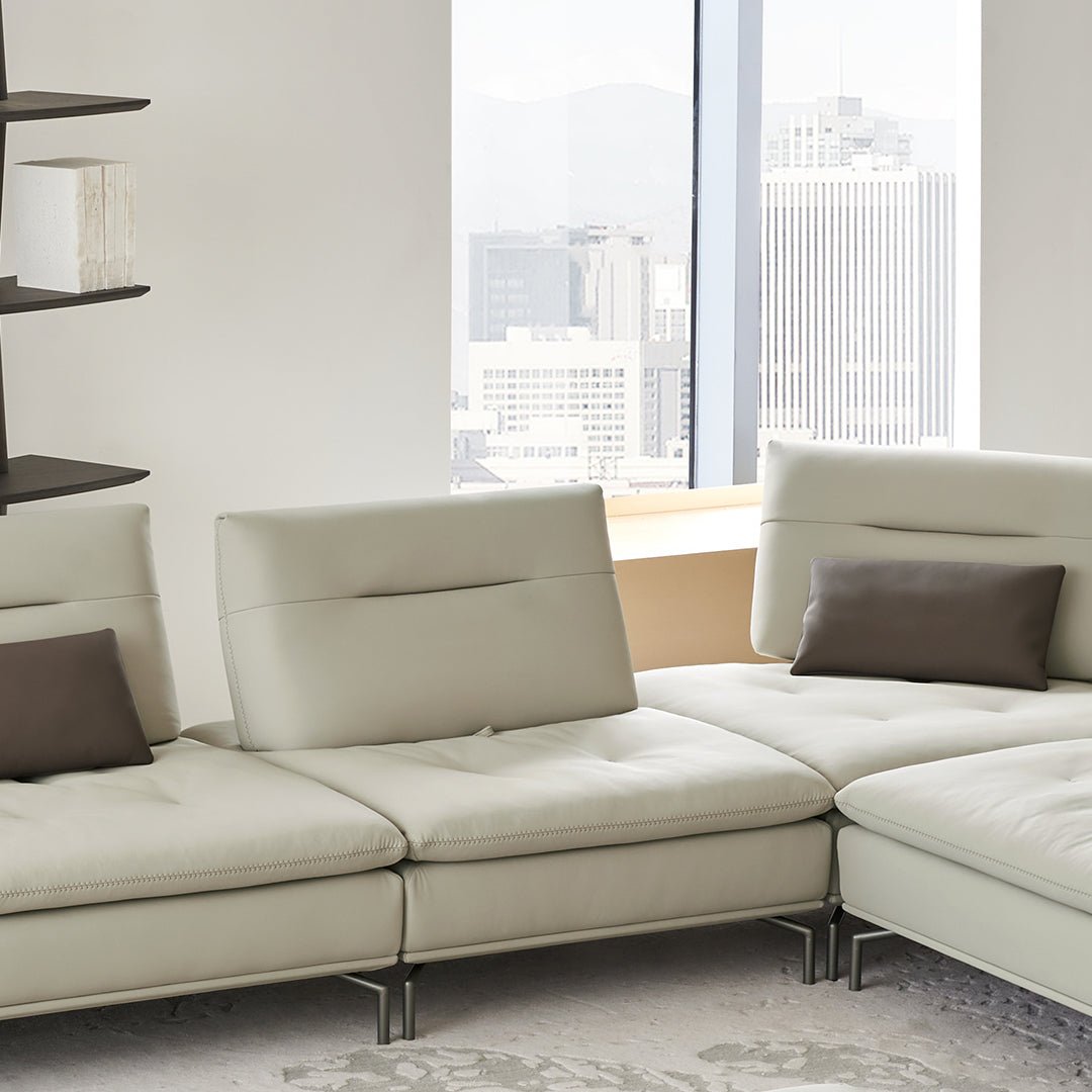 Nexus Single Seater Armless Modular Sofa - AMF-S180 - Sofas - ebarza Furniture UAE | Shop Modern Furniture in Abu Dhabi & Dubai - مفروشات ايبازرا في الامارات | تسوق اثاث عصري وديكورات مميزة في دبي وابوظبي