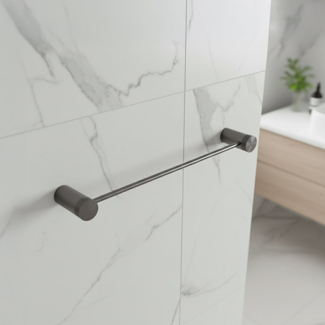 Single Towel Bar Brass 901 01ABCG -  Bathroom Accessories - ebarza Furniture UAE | Shop Modern Furniture in Abu Dhabi & Dubai - مفروشات ايبازرا في الامارات | تسوق اثاث عصري وديكورات مميزة في دبي وابوظبي