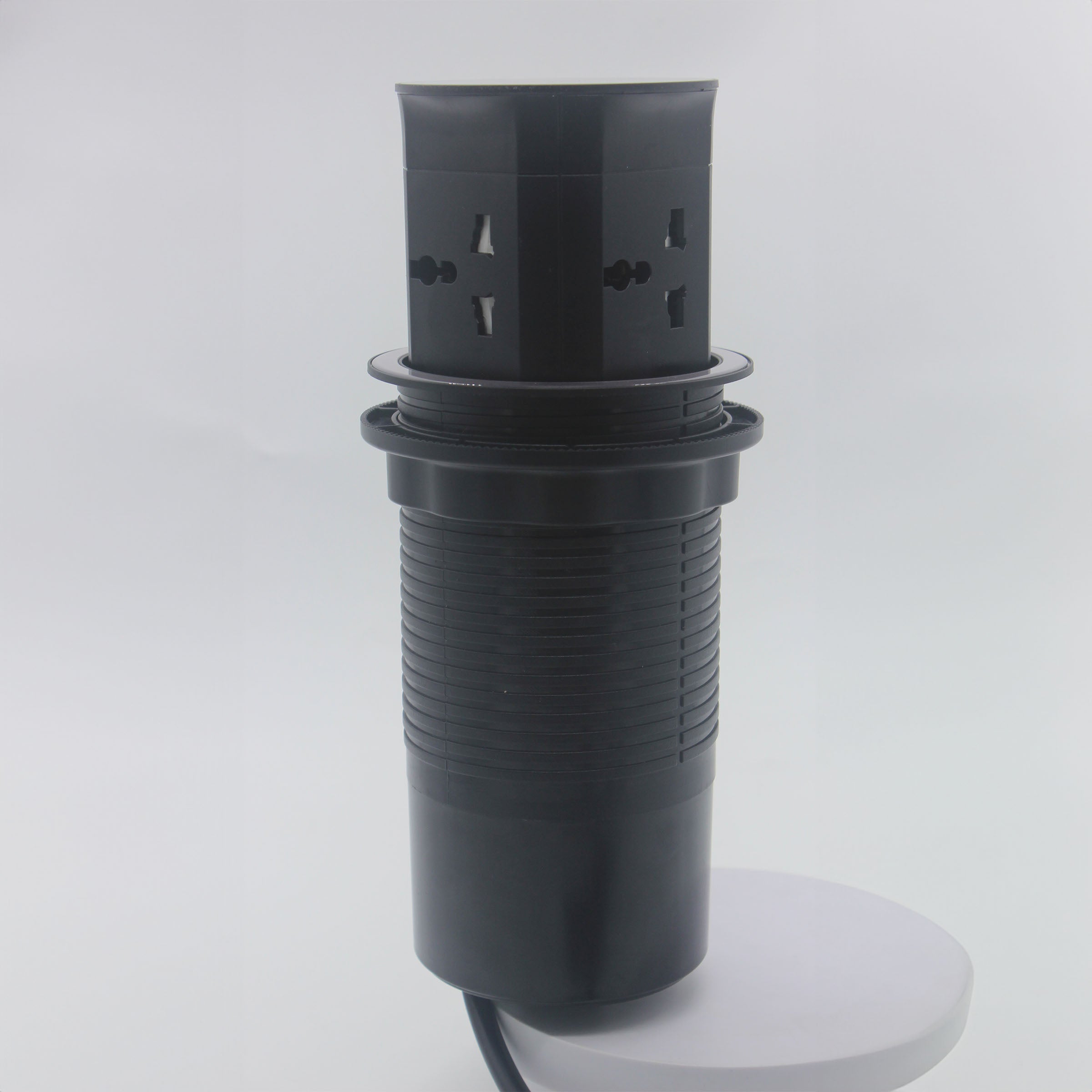 Small Tempered Glass Pop Up Socket JXB-016 - Smart Sockets - ebarza Furniture UAE | Shop Modern Furniture in Abu Dhabi & Dubai - مفروشات ايبازرا في الامارات | تسوق اثاث عصري وديكورات مميزة في دبي وابوظبي