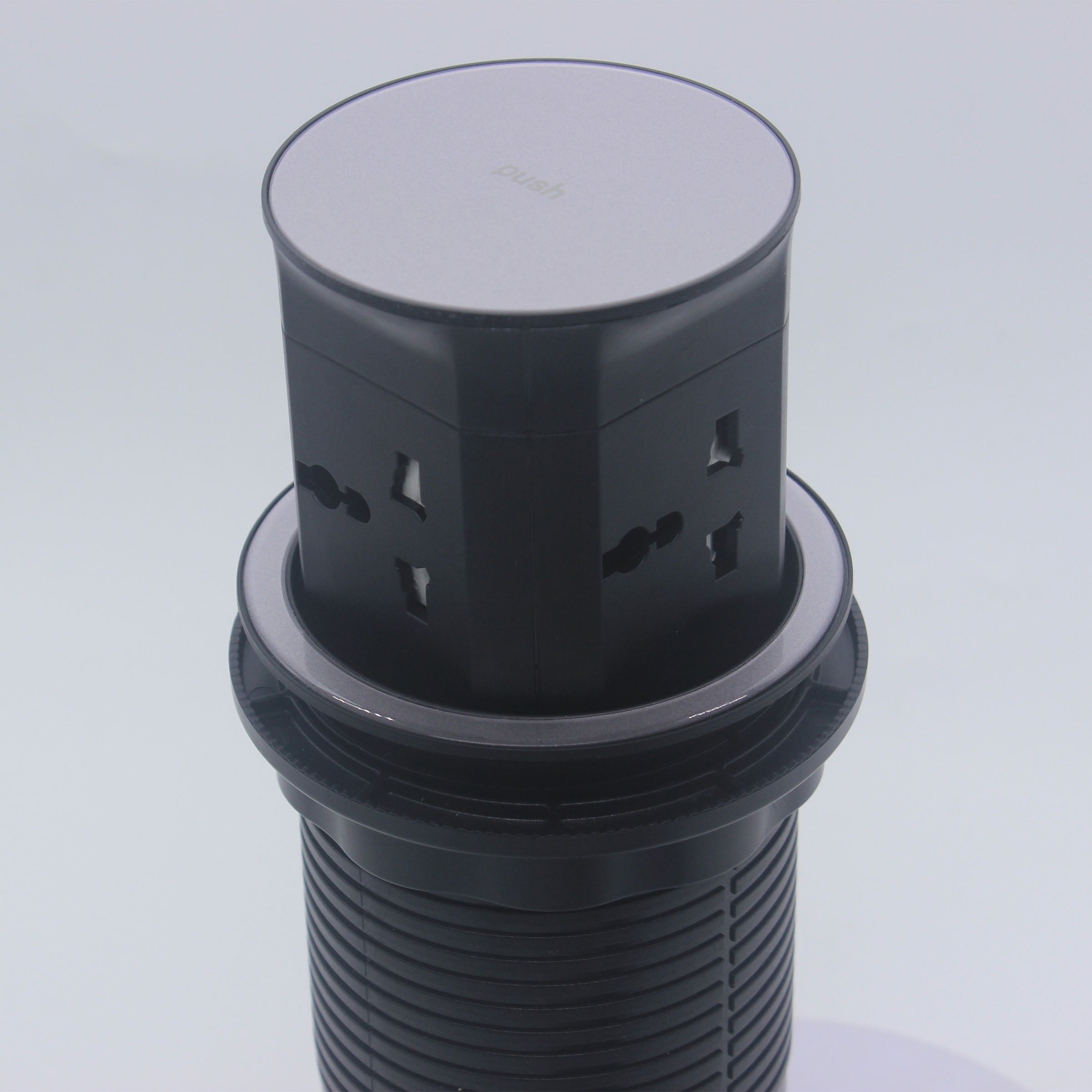 Small Tempered Glass Pop Up Socket JXB-016 - Smart Sockets - ebarza Furniture UAE | Shop Modern Furniture in Abu Dhabi & Dubai - مفروشات ايبازرا في الامارات | تسوق اثاث عصري وديكورات مميزة في دبي وابوظبي