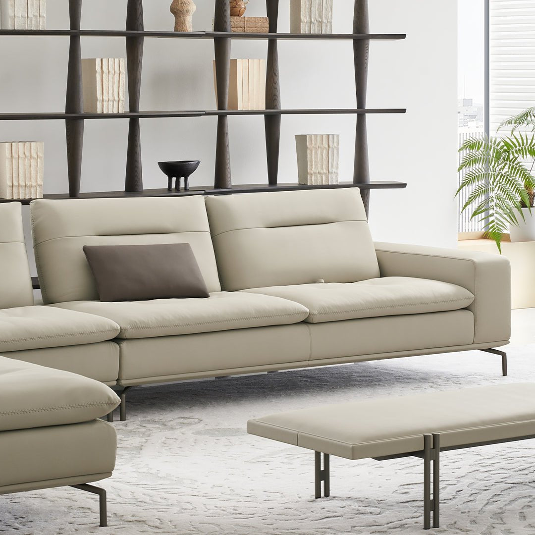 Nexus 2 Seater Right Arm Modular Sofa - AMF-S180/WF ex - Sofas - ebarza Furniture UAE | Shop Modern Furniture in Abu Dhabi & Dubai - مفروشات ايبازرا في الامارات | تسوق اثاث عصري وديكورات مميزة في دبي وابوظبي