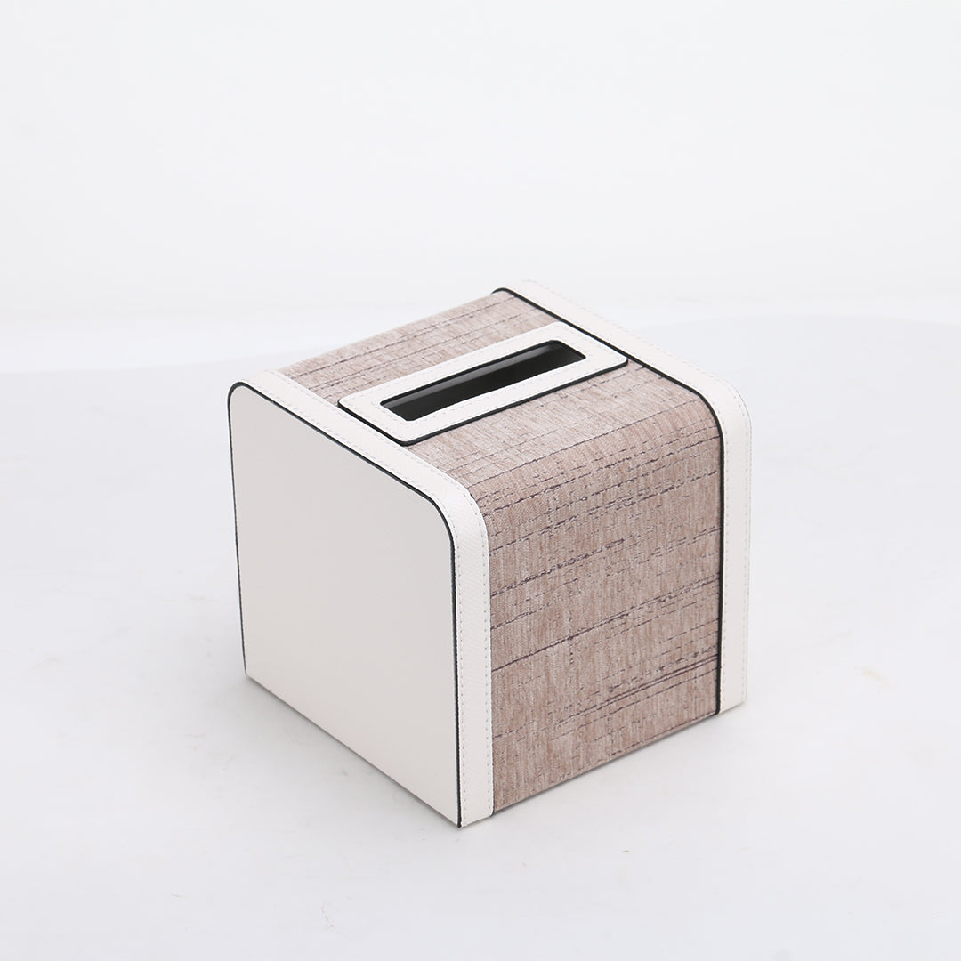 Square Tissue Box KF3008B - Home Decor Figurines - ebarza Furniture UAE | Shop Modern Furniture in Abu Dhabi & Dubai - مفروشات ايبازرا في الامارات | تسوق اثاث عصري وديكورات مميزة في دبي وابوظبي