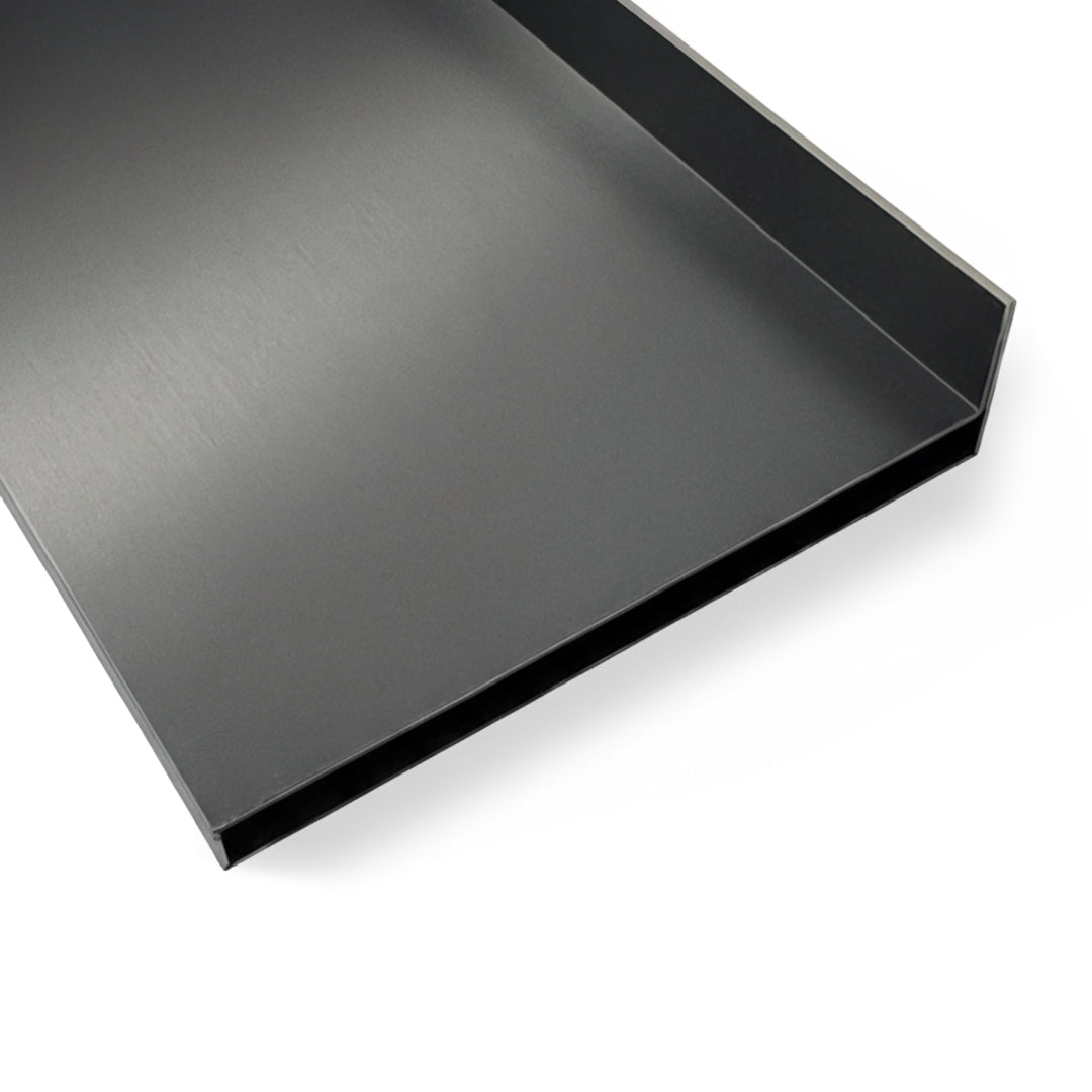 Stainless Steel Shelf Profile - Black - JYF0505 - wall-panels-profiles - ebarza Furniture UAE | Shop Modern Furniture in Abu Dhabi & Dubai - مفروشات ايبازرا في الامارات | تسوق اثاث عصري وديكورات مميزة في دبي وابوظبي