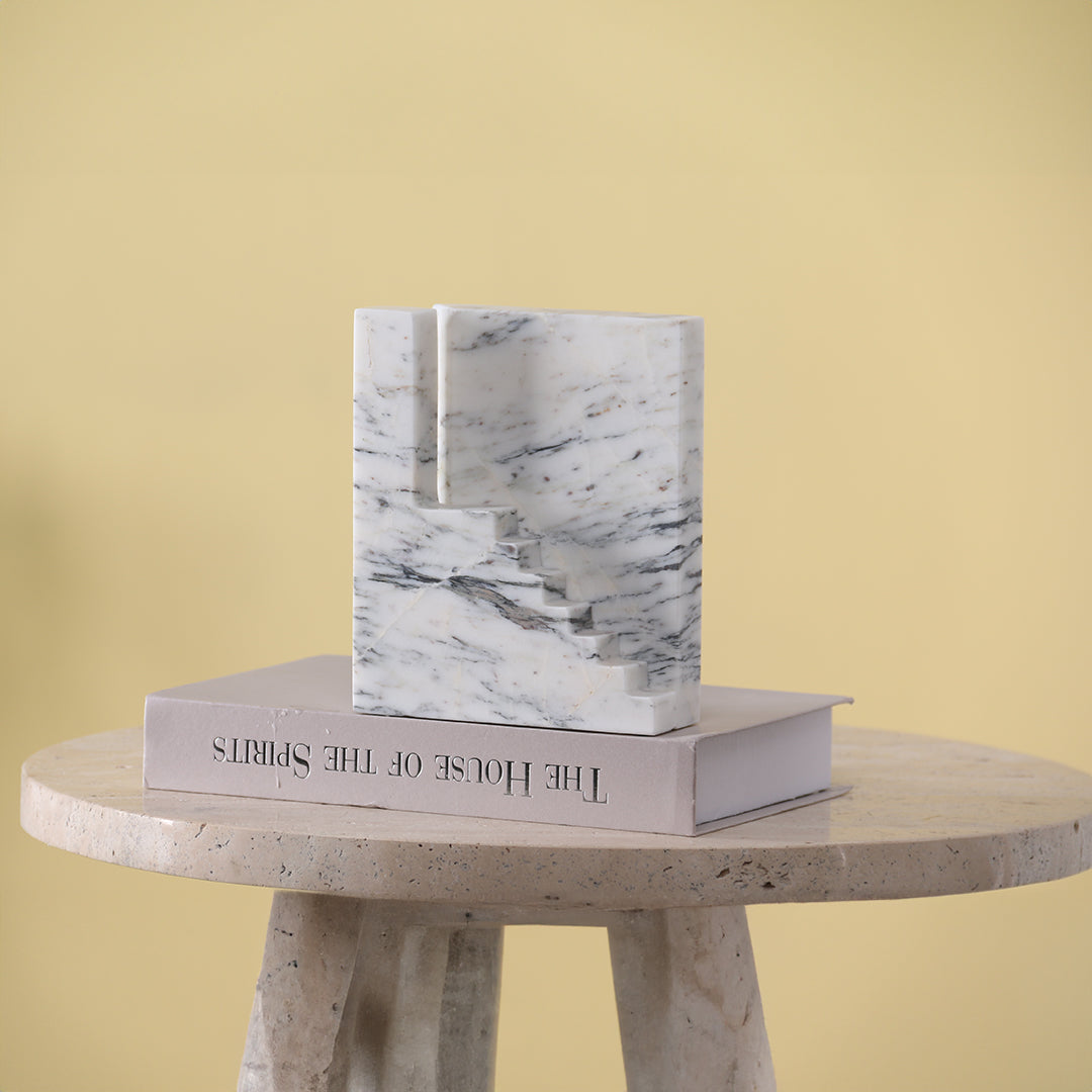 Staircase Sculpture KA3044A - Home Decor Figurines - ebarza Furniture UAE | Shop Modern Furniture in Abu Dhabi & Dubai - مفروشات ايبازرا في الامارات | تسوق اثاث عصري وديكورات مميزة في دبي وابوظبي