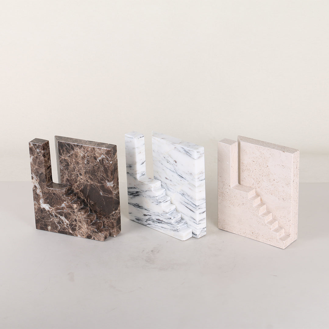 Staircase Sculpture KA3044B - Home Decor Figurines - ebarza Furniture UAE | Shop Modern Furniture in Abu Dhabi & Dubai - مفروشات ايبازرا في الامارات | تسوق اثاث عصري وديكورات مميزة في دبي وابوظبي