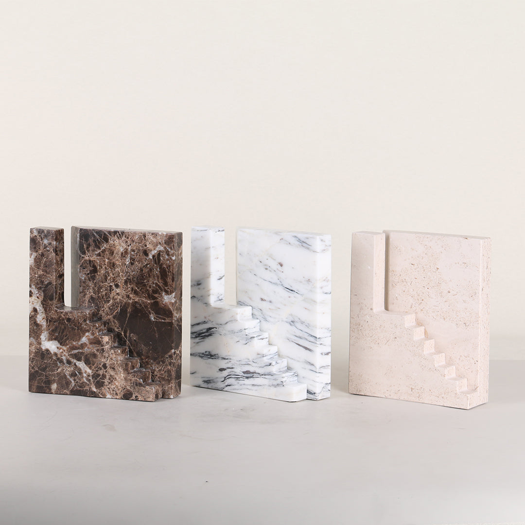 Staircase Sculpture KA3044A - Home Decor Figurines - ebarza Furniture UAE | Shop Modern Furniture in Abu Dhabi & Dubai - مفروشات ايبازرا في الامارات | تسوق اثاث عصري وديكورات مميزة في دبي وابوظبي