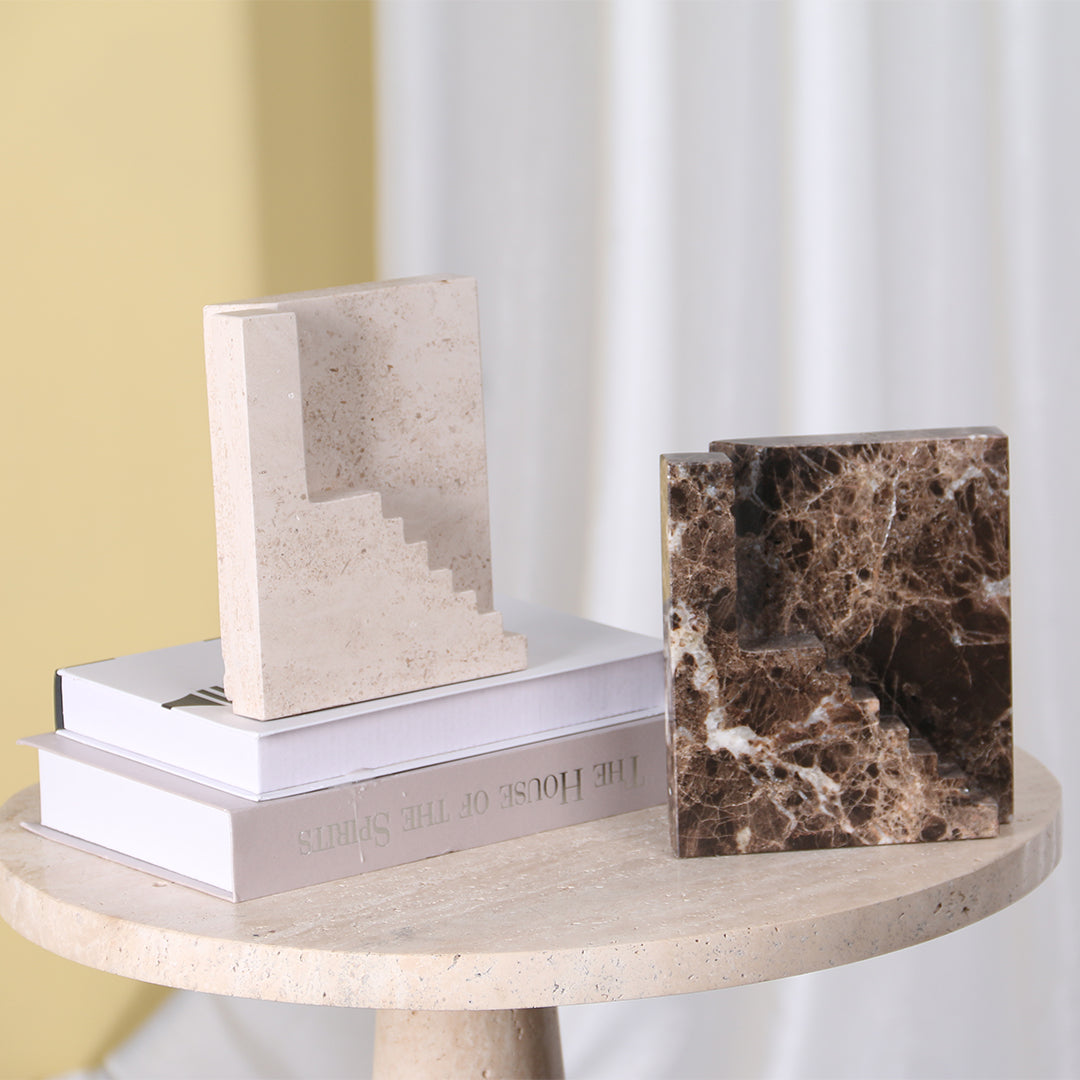 Staircase Sculpture KA3044A - Home Decor Figurines - ebarza Furniture UAE | Shop Modern Furniture in Abu Dhabi & Dubai - مفروشات ايبازرا في الامارات | تسوق اثاث عصري وديكورات مميزة في دبي وابوظبي