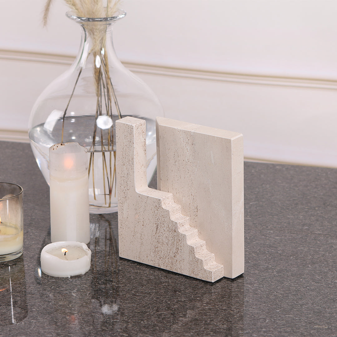 Staircase Sculpture KA3044B - Home Decor Figurines - ebarza Furniture UAE | Shop Modern Furniture in Abu Dhabi & Dubai - مفروشات ايبازرا في الامارات | تسوق اثاث عصري وديكورات مميزة في دبي وابوظبي