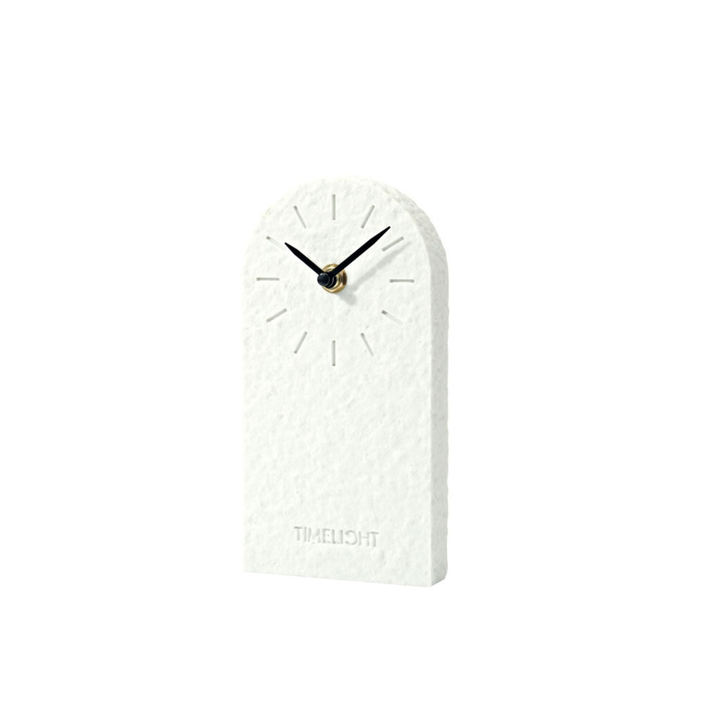 Ivory White Beach High Platform Clock TCH284 - Clocks - ebarza Furniture UAE | Shop Modern Furniture in Abu Dhabi & Dubai - مفروشات ايبازرا في الامارات | تسوق اثاث عصري وديكورات مميزة في دبي وابوظبي