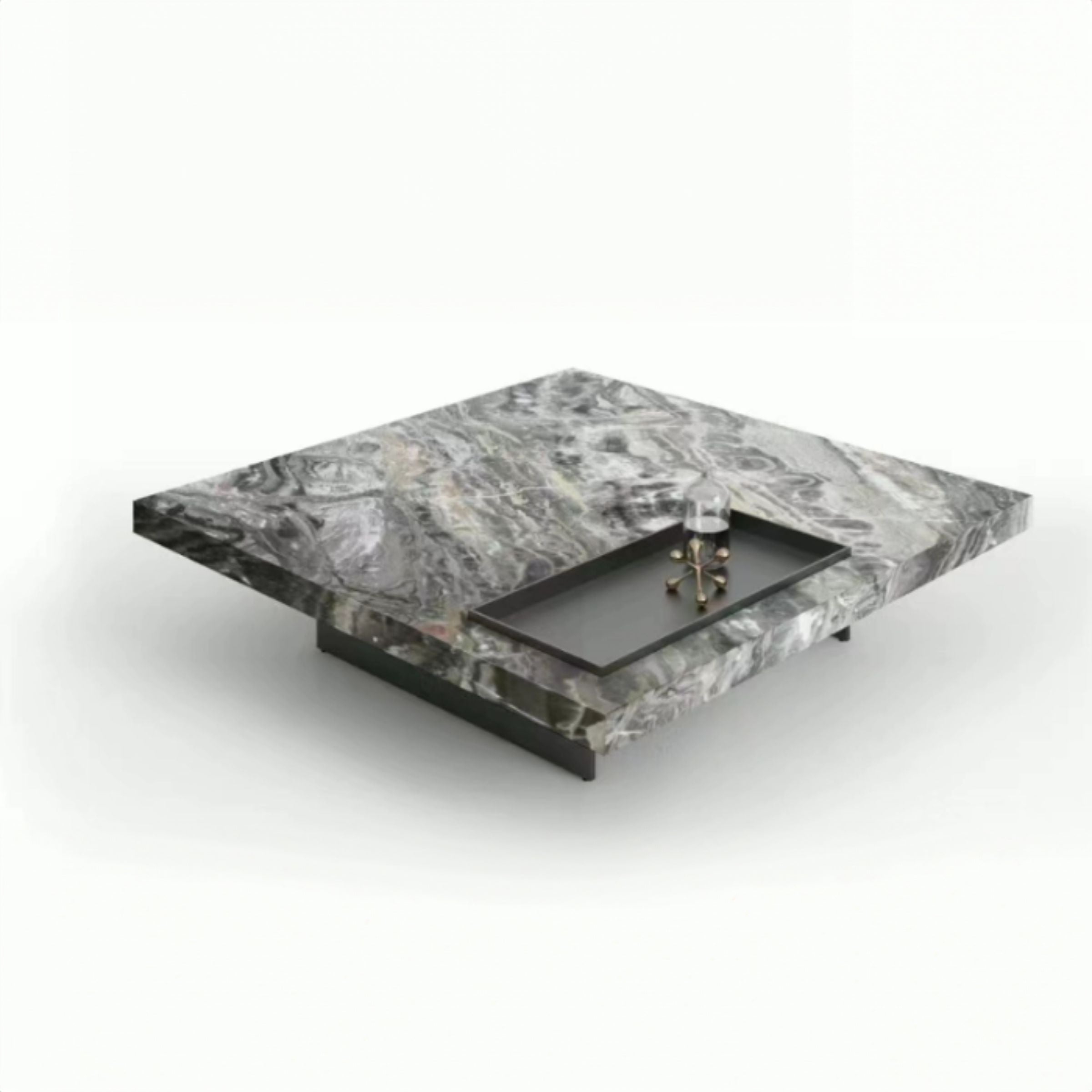 Natural Marble Coffee Table TG-CT11 - Coffee tables - ebarza Furniture UAE | Shop Modern Furniture in Abu Dhabi & Dubai - مفروشات ايبازرا في الامارات | تسوق اثاث عصري وديكورات مميزة في دبي وابوظبي