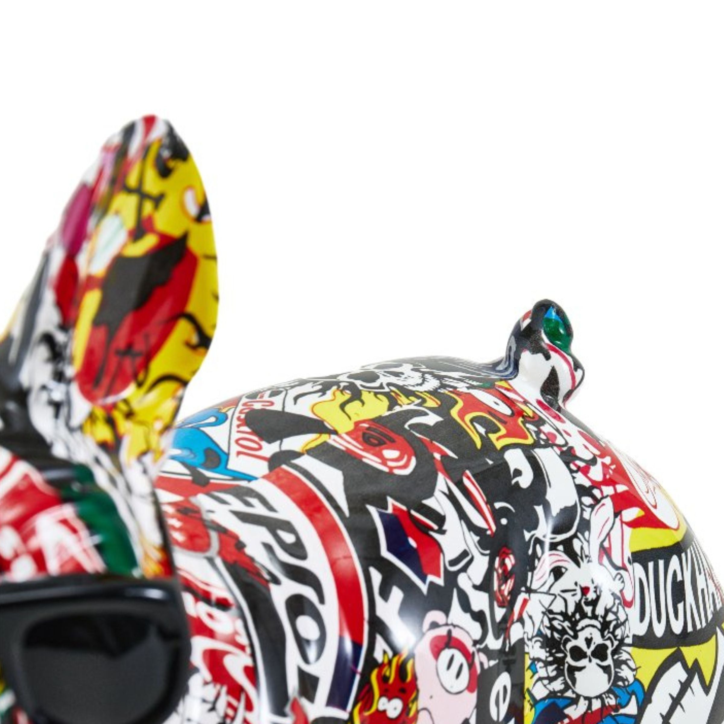 DOG SCULPTURE TXR0002 -  Home Decor Figurines - ebarza Furniture UAE | Shop Modern Furniture in Abu Dhabi & Dubai - مفروشات ايبازرا في الامارات | تسوق اثاث عصري وديكورات مميزة في دبي وابوظبي