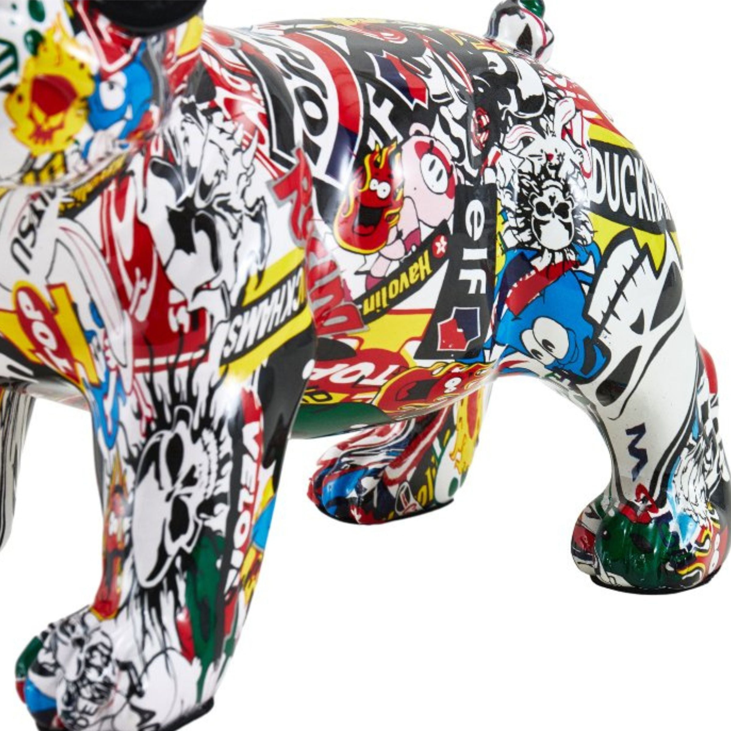 DOG SCULPTURE TXR0002 -  Home Decor Figurines - ebarza Furniture UAE | Shop Modern Furniture in Abu Dhabi & Dubai - مفروشات ايبازرا في الامارات | تسوق اثاث عصري وديكورات مميزة في دبي وابوظبي