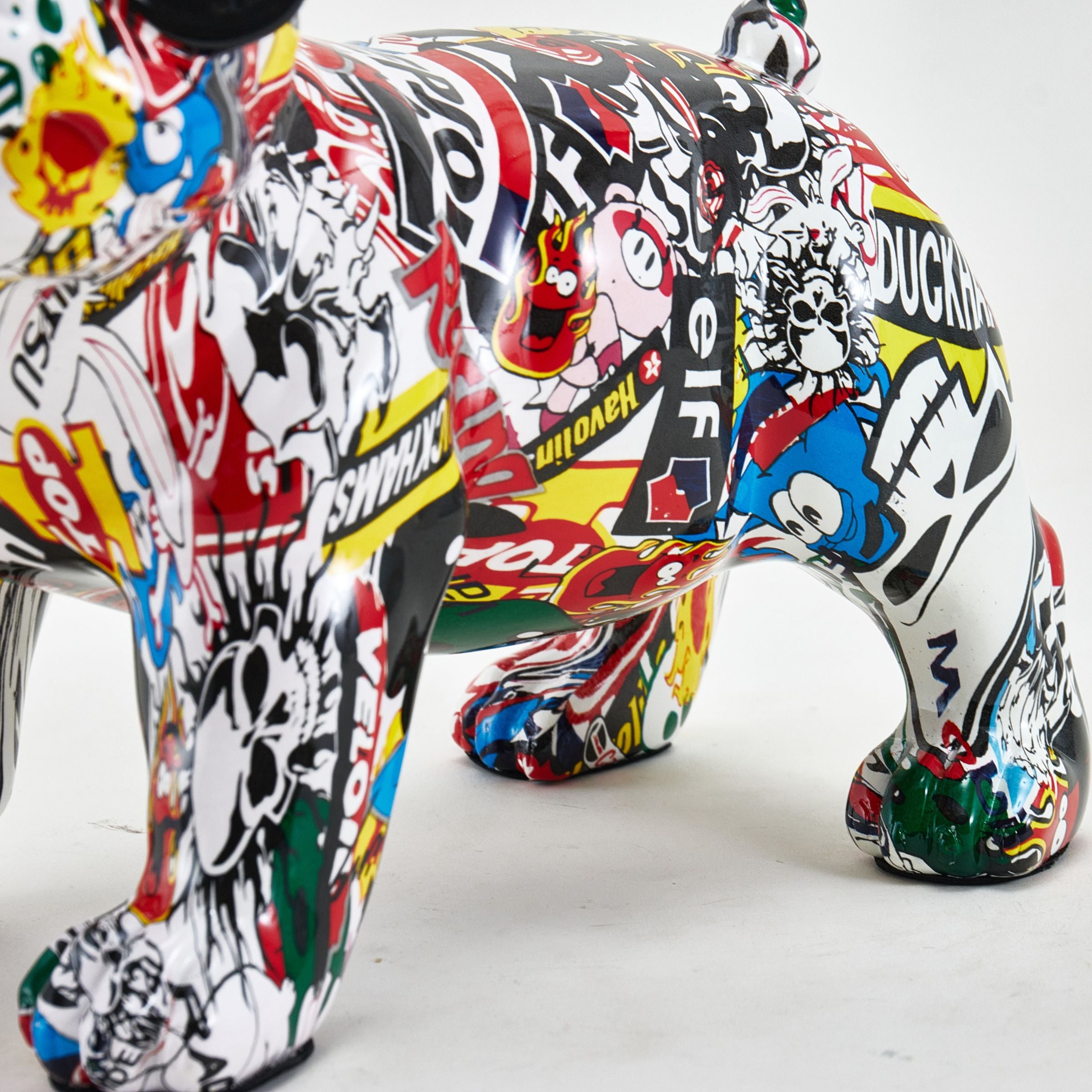 DOG SCULPTURE TXR0002 -  Home Decor Figurines - ebarza Furniture UAE | Shop Modern Furniture in Abu Dhabi & Dubai - مفروشات ايبازرا في الامارات | تسوق اثاث عصري وديكورات مميزة في دبي وابوظبي