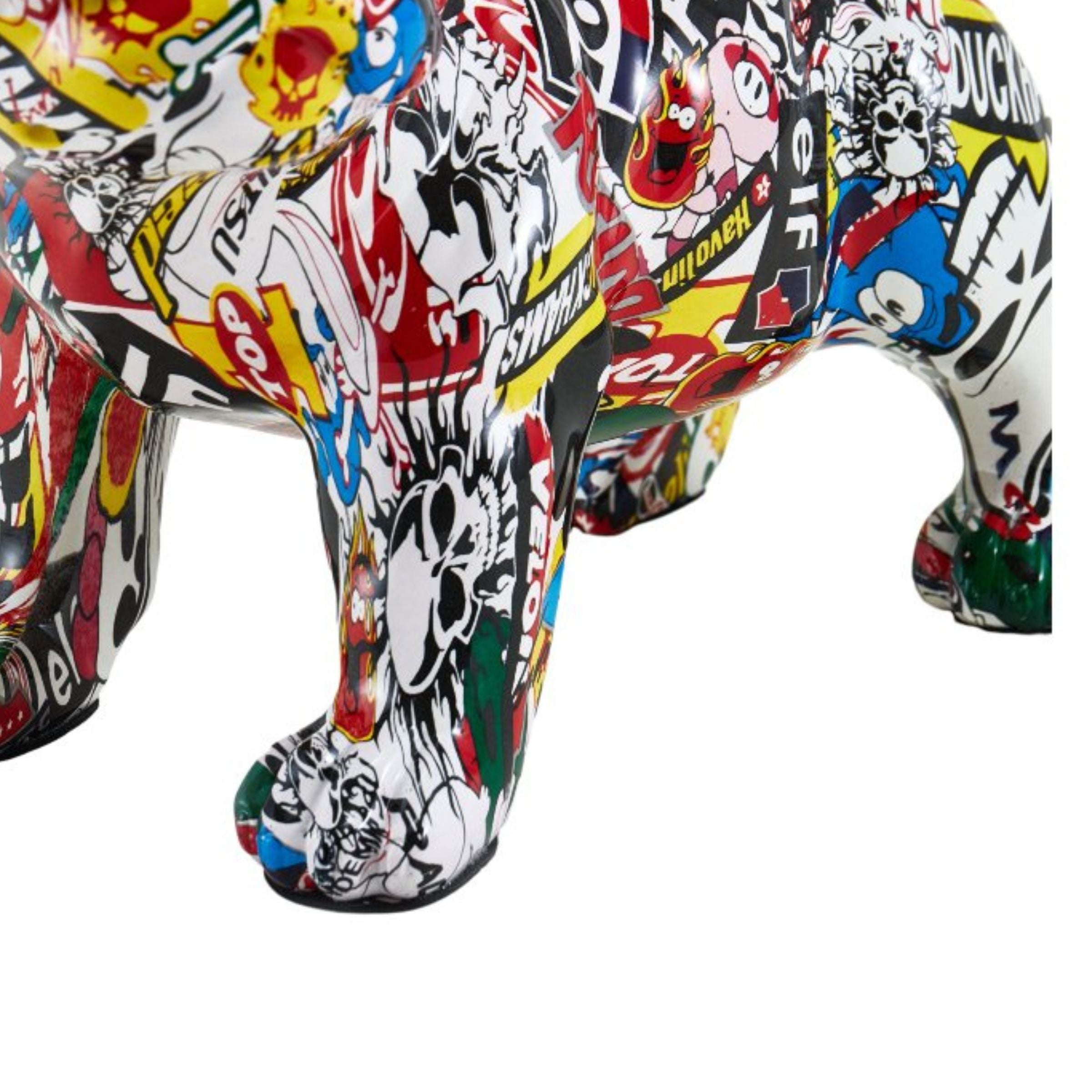 DOG SCULPTURE TXR0002 -  Home Decor Figurines - ebarza Furniture UAE | Shop Modern Furniture in Abu Dhabi & Dubai - مفروشات ايبازرا في الامارات | تسوق اثاث عصري وديكورات مميزة في دبي وابوظبي