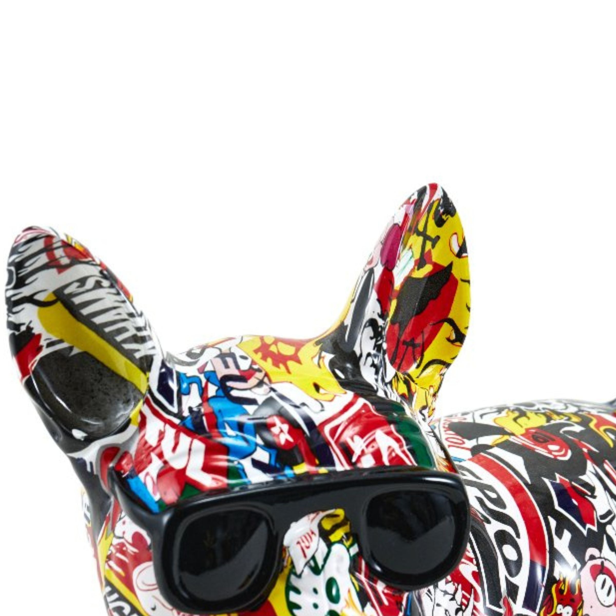 DOG SCULPTURE TXR0002 -  Home Decor Figurines - ebarza Furniture UAE | Shop Modern Furniture in Abu Dhabi & Dubai - مفروشات ايبازرا في الامارات | تسوق اثاث عصري وديكورات مميزة في دبي وابوظبي