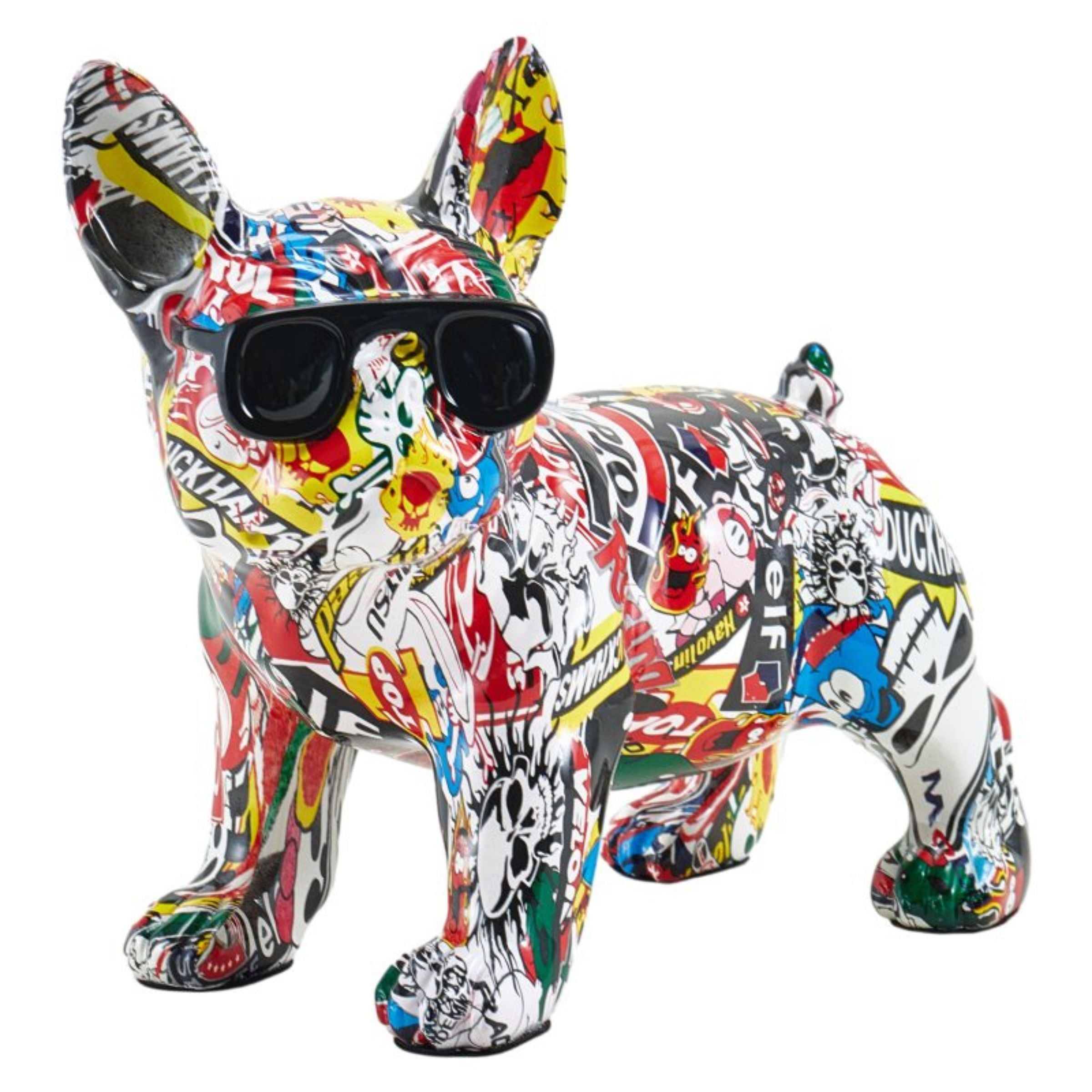 DOG SCULPTURE TXR0002 -  Home Decor Figurines - ebarza Furniture UAE | Shop Modern Furniture in Abu Dhabi & Dubai - مفروشات ايبازرا في الامارات | تسوق اثاث عصري وديكورات مميزة في دبي وابوظبي