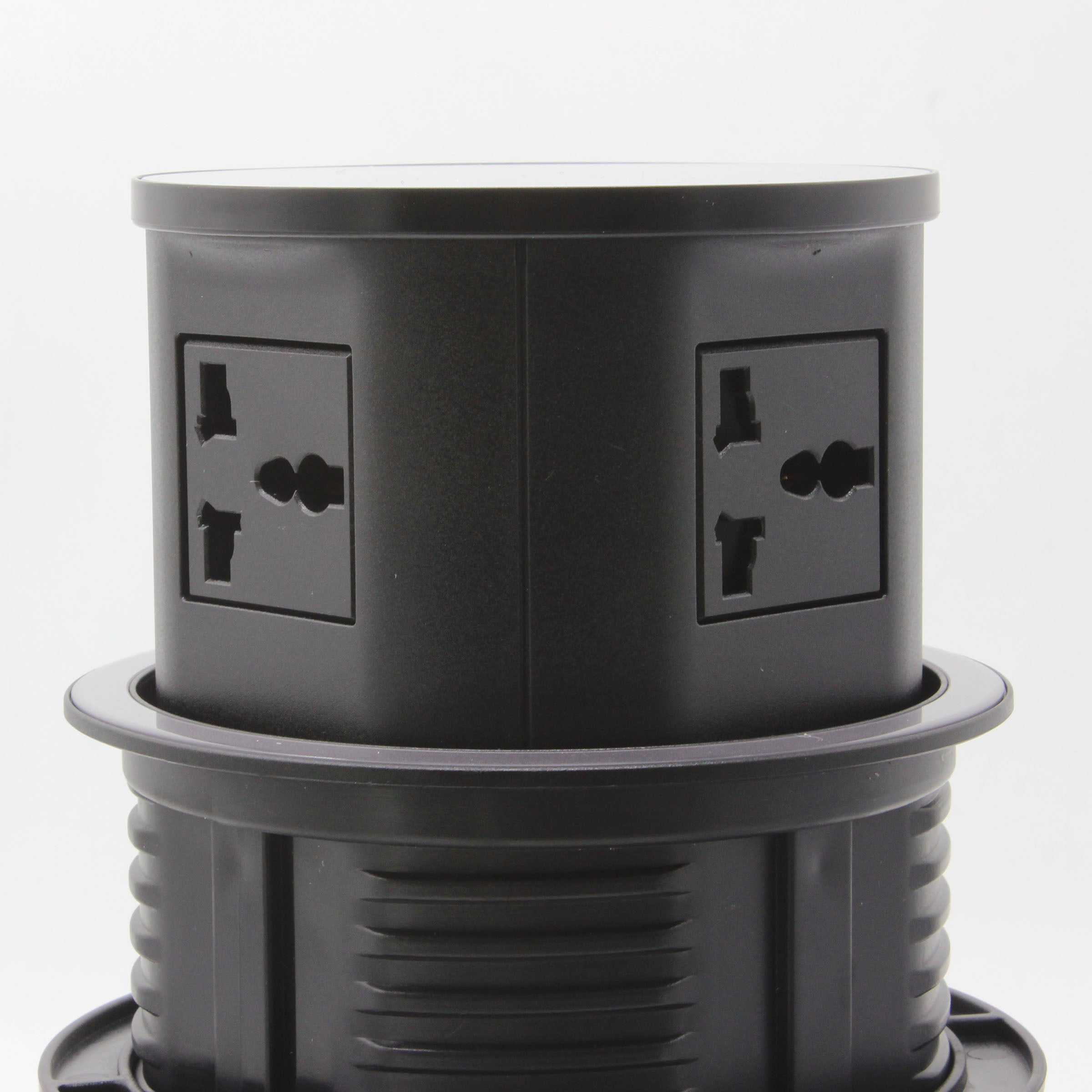 Tempered Glass Pop Up Socket JXB-015A - Smart Sockets - ebarza Furniture UAE | Shop Modern Furniture in Abu Dhabi & Dubai - مفروشات ايبازرا في الامارات | تسوق اثاث عصري وديكورات مميزة في دبي وابوظبي