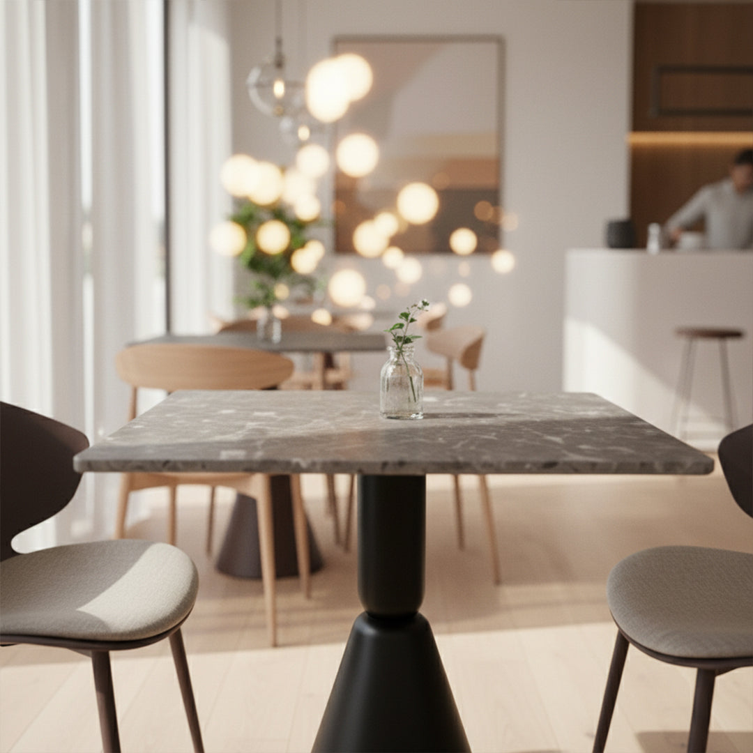 Terrazzo Table Top 301-N0370 - Table Tops - ebarza Furniture UAE | Shop Modern Furniture in Abu Dhabi & Dubai - مفروشات ايبازرا في الامارات | تسوق اثاث عصري وديكورات مميزة في دبي وابوظبي