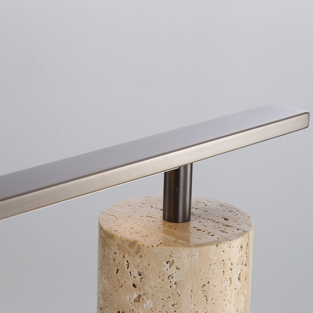 Travertine Table Lamp JA049 - Desk\table Lamps - ebarza Furniture UAE | Shop Modern Furniture in Abu Dhabi & Dubai - مفروشات ايبازرا في الامارات | تسوق اثاث عصري وديكورات مميزة في دبي وابوظبي