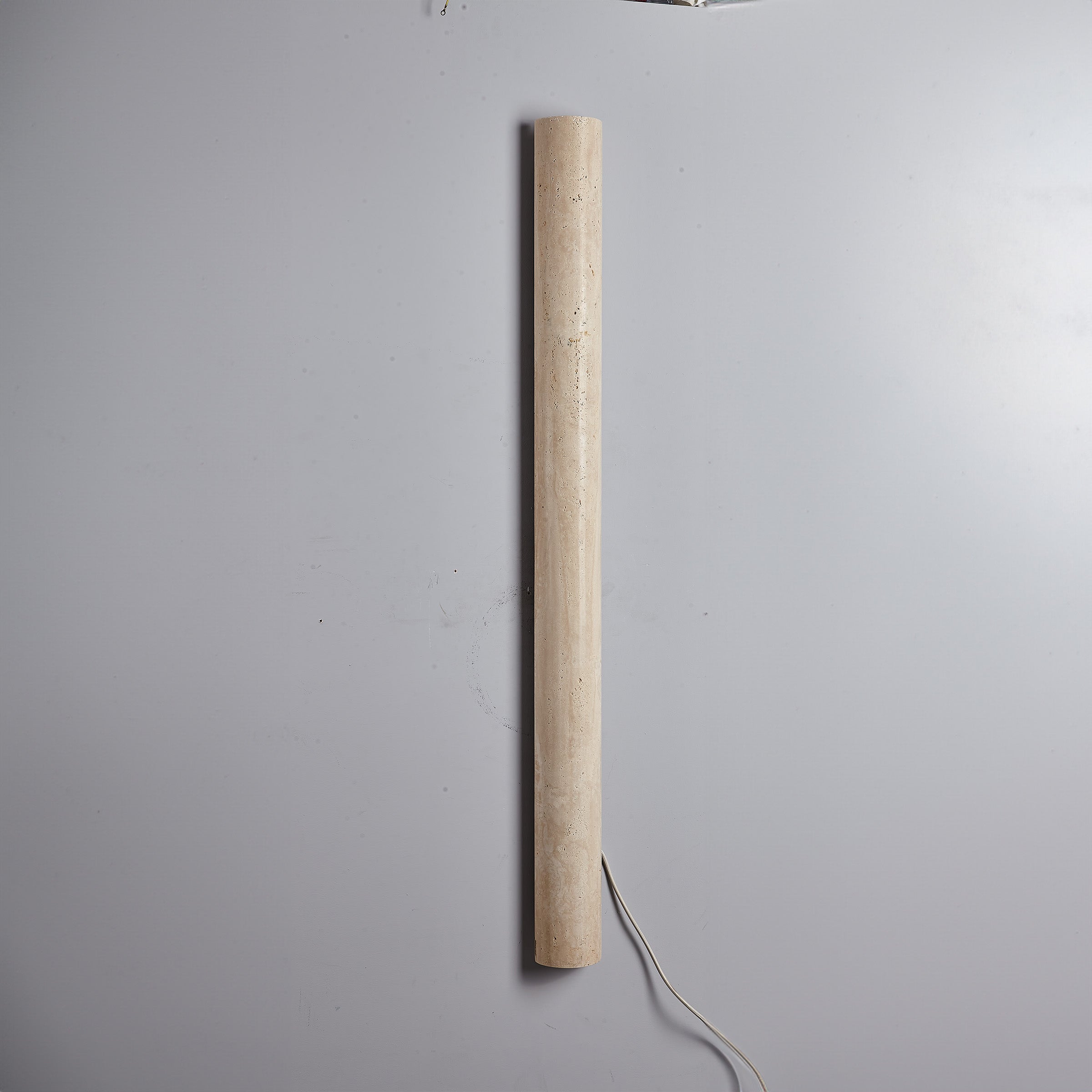 Beige Natural Travertine Marble Wall Lamp 60008-4W - Wall Lamps - ebarza Furniture UAE | Shop Modern Furniture in Abu Dhabi & Dubai - مفروشات ايبازرا في الامارات | تسوق اثاث عصري وديكورات مميزة في دبي وابوظبي