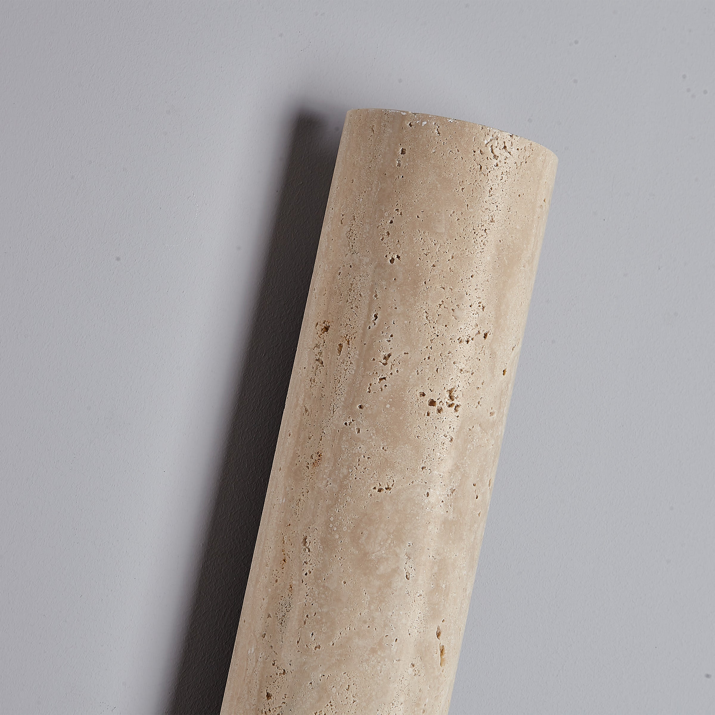 Beige Natural Travertine Marble Wall Lamp 60008-4W - Wall Lamps - ebarza Furniture UAE | Shop Modern Furniture in Abu Dhabi & Dubai - مفروشات ايبازرا في الامارات | تسوق اثاث عصري وديكورات مميزة في دبي وابوظبي