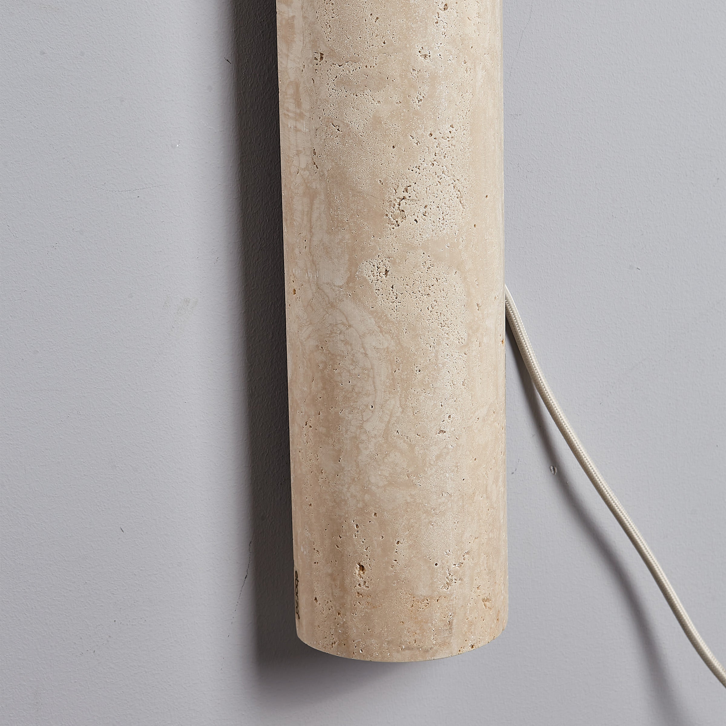 Beige Natural Travertine Marble Wall Lamp 60008-4W - Wall Lamps - ebarza Furniture UAE | Shop Modern Furniture in Abu Dhabi & Dubai - مفروشات ايبازرا في الامارات | تسوق اثاث عصري وديكورات مميزة في دبي وابوظبي