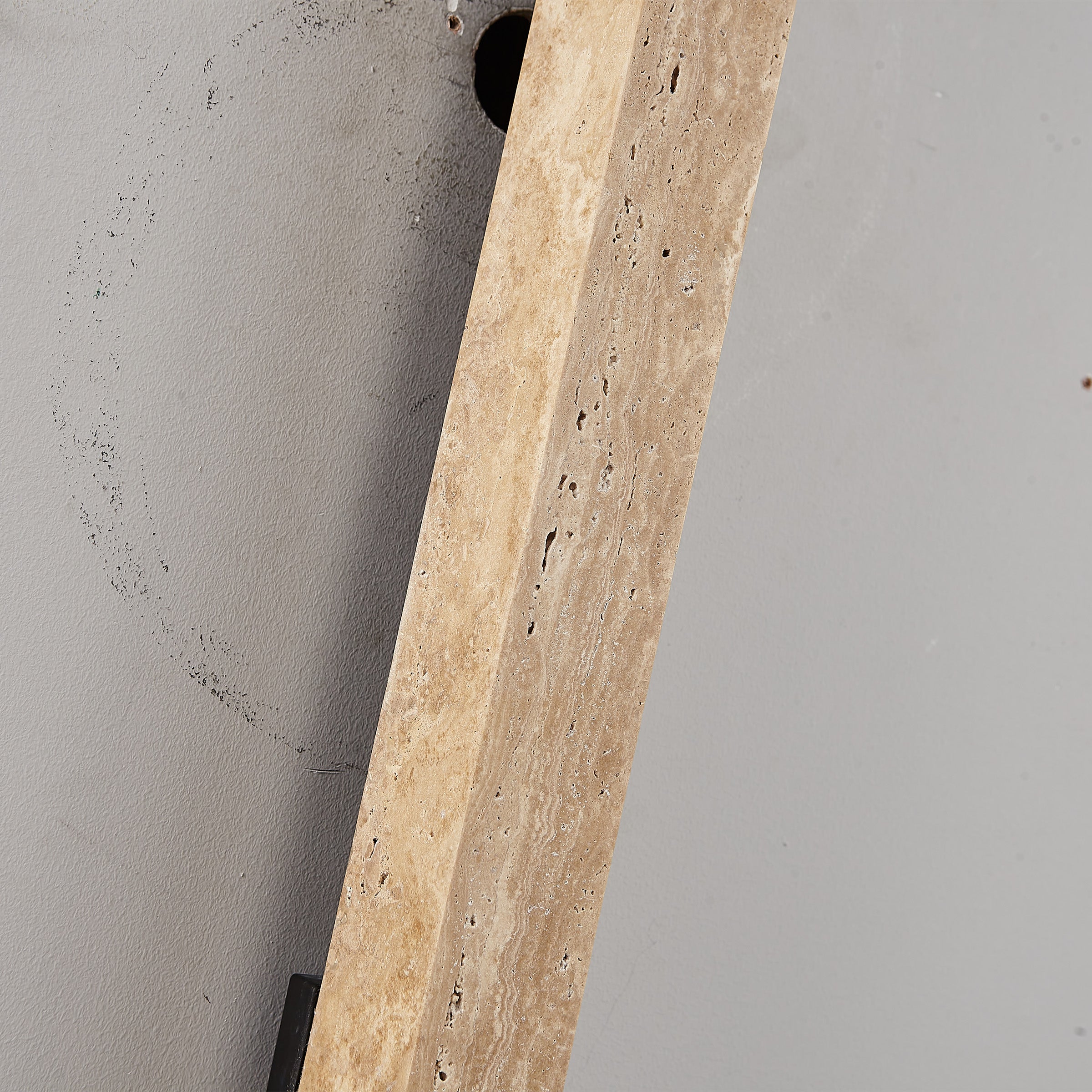 Beige Natural Travertine Marble Wall Lamp 60020-3W - Wall Lamps - ebarza Furniture UAE | Shop Modern Furniture in Abu Dhabi & Dubai - مفروشات ايبازرا في الامارات | تسوق اثاث عصري وديكورات مميزة في دبي وابوظبي
