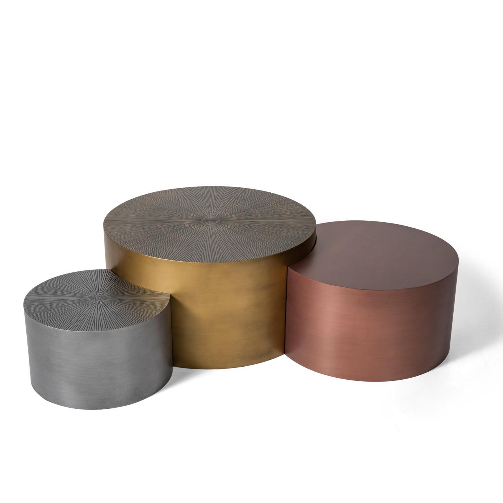 Set Of 3 Trio Color Coffee Table HW-TCS3CT - Coffee Tables - ebarza Furniture UAE | Shop Modern Furniture in Abu Dhabi & Dubai - مفروشات ايبازرا في الامارات | تسوق اثاث عصري وديكورات مميزة في دبي وابوظبي
