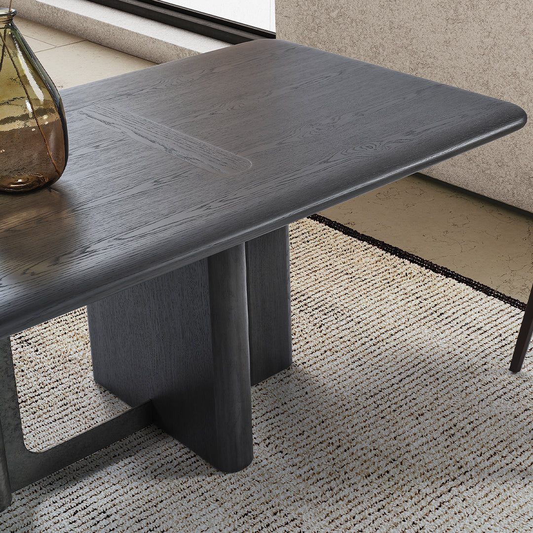 UTOPIA DINING TABLE EL-DT002 - Dining Tables - ebarza Furniture UAE | Shop Modern Furniture in Abu Dhabi & Dubai - مفروشات ايبازرا في الامارات | تسوق اثاث عصري وديكورات مميزة في دبي وابوظبي