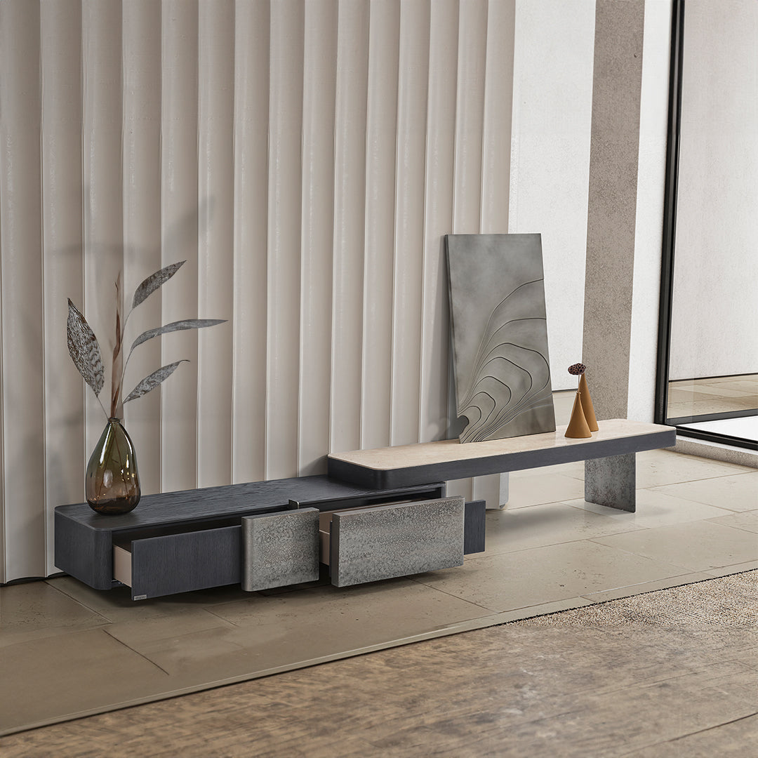 UTOPIA T.V UNIT EL-TVUNIT-01 - TV Units - ebarza Furniture UAE | Shop Modern Furniture in Abu Dhabi & Dubai - مفروشات ايبازرا في الامارات | تسوق اثاث عصري وديكورات مميزة في دبي وابوظبي