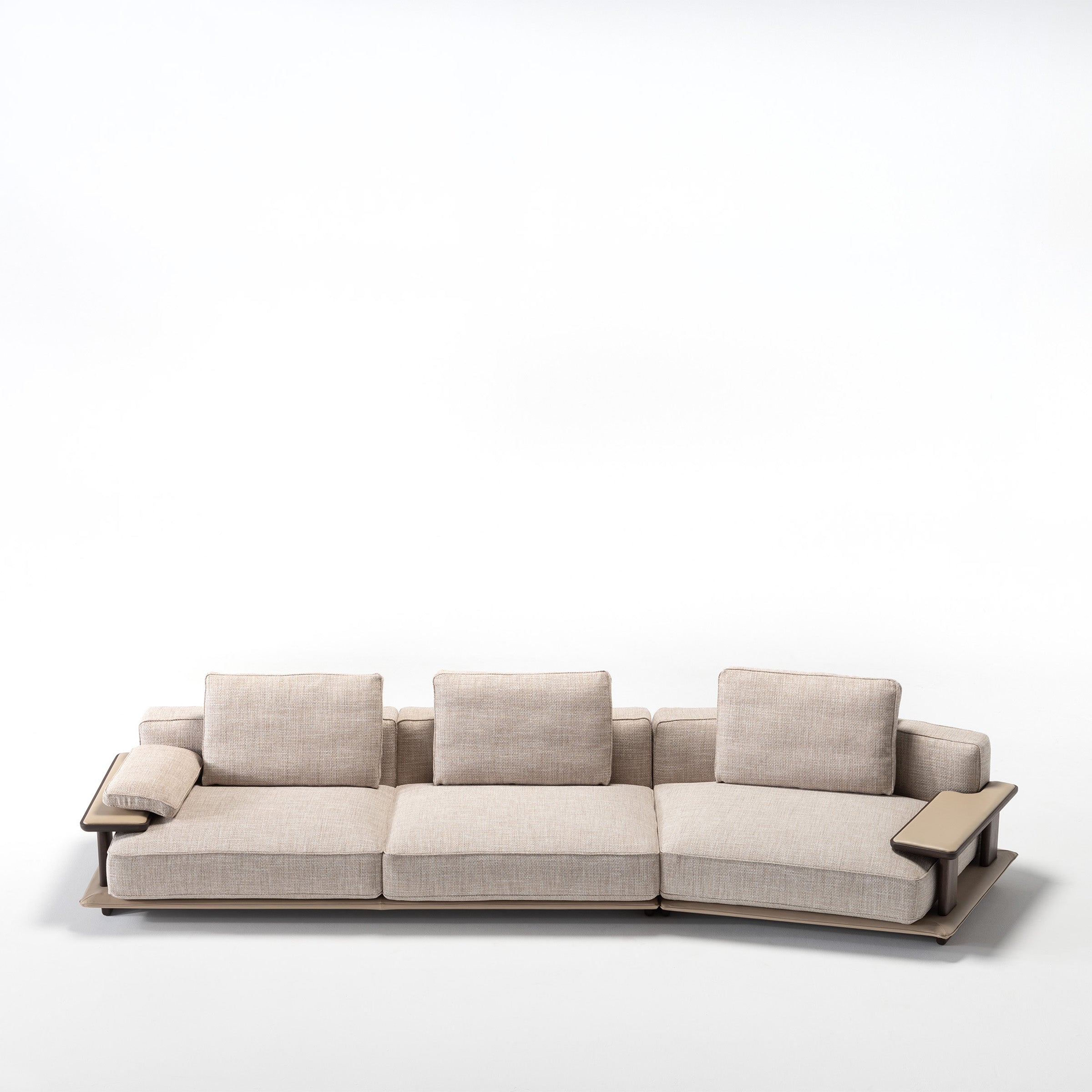 ODEON SINGLE MODULE WITHOUT ARM 110cm for odeon sofa OD-Middle-002 - Sofas - ebarza Furniture UAE | Shop Modern Furniture in Abu Dhabi & Dubai - مفروشات ايبازرا في الامارات | تسوق اثاث عصري وديكورات مميزة في دبي وابوظبي