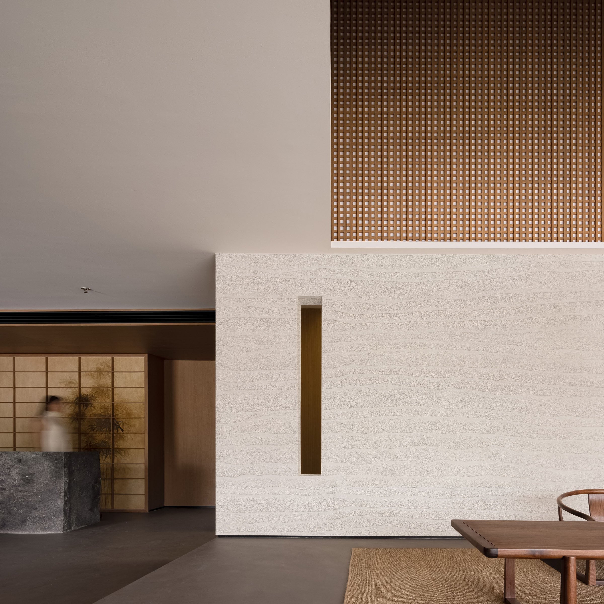 Sample of Flexible Stone Cladding Danxia Rammed Earth Board beige052-Sample -  Wall panels samples - ebarza Furniture UAE | Shop Modern Furniture in Abu Dhabi & Dubai - مفروشات ايبازرا في الامارات | تسوق اثاث عصري وديكورات مميزة في دبي وابوظبي