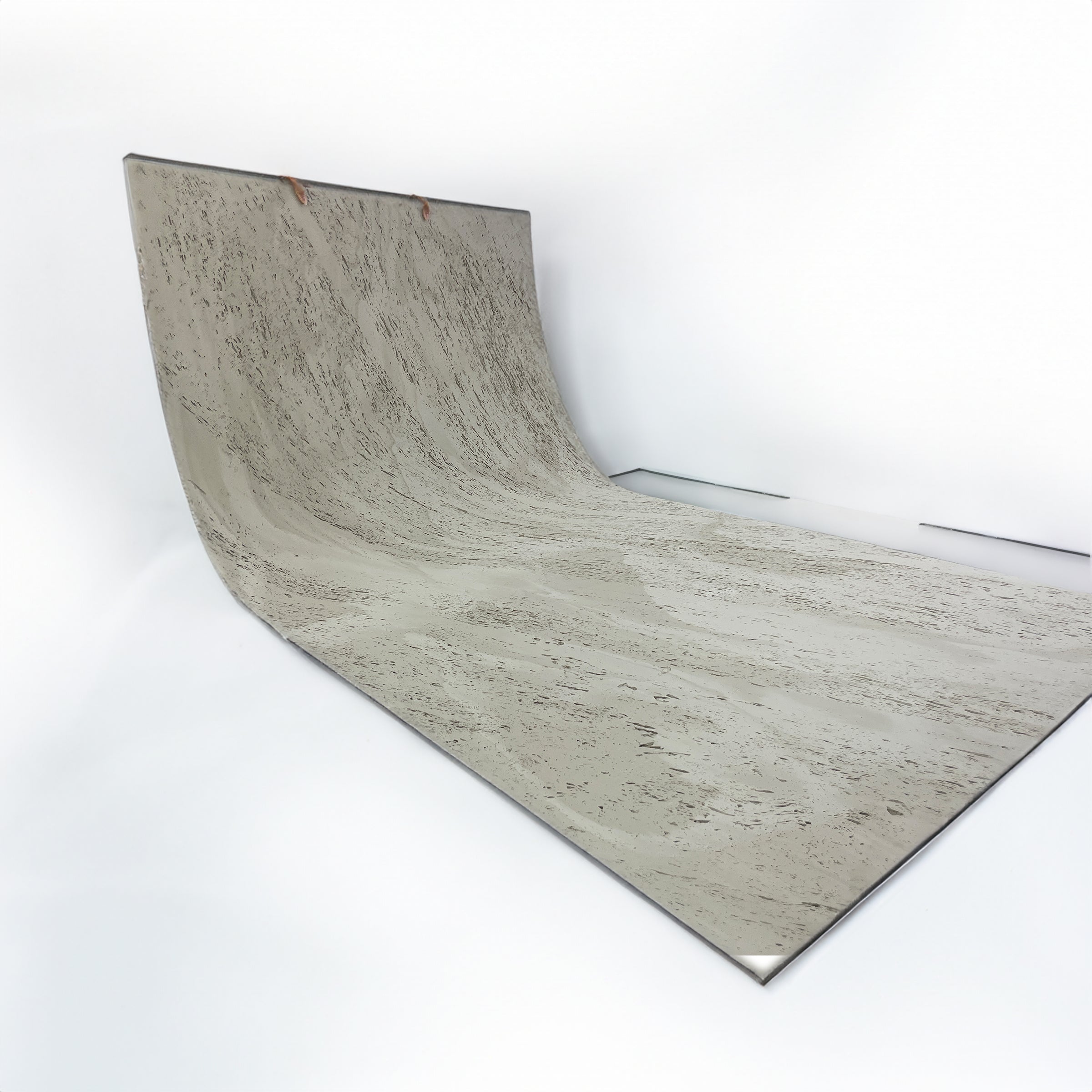 Sample of Flex Stone Cladding Sea Travertin  gradient gray-Sample -  Wall panels samples - ebarza Furniture UAE | Shop Modern Furniture in Abu Dhabi & Dubai - مفروشات ايبازرا في الامارات | تسوق اثاث عصري وديكورات مميزة في دبي وابوظبي