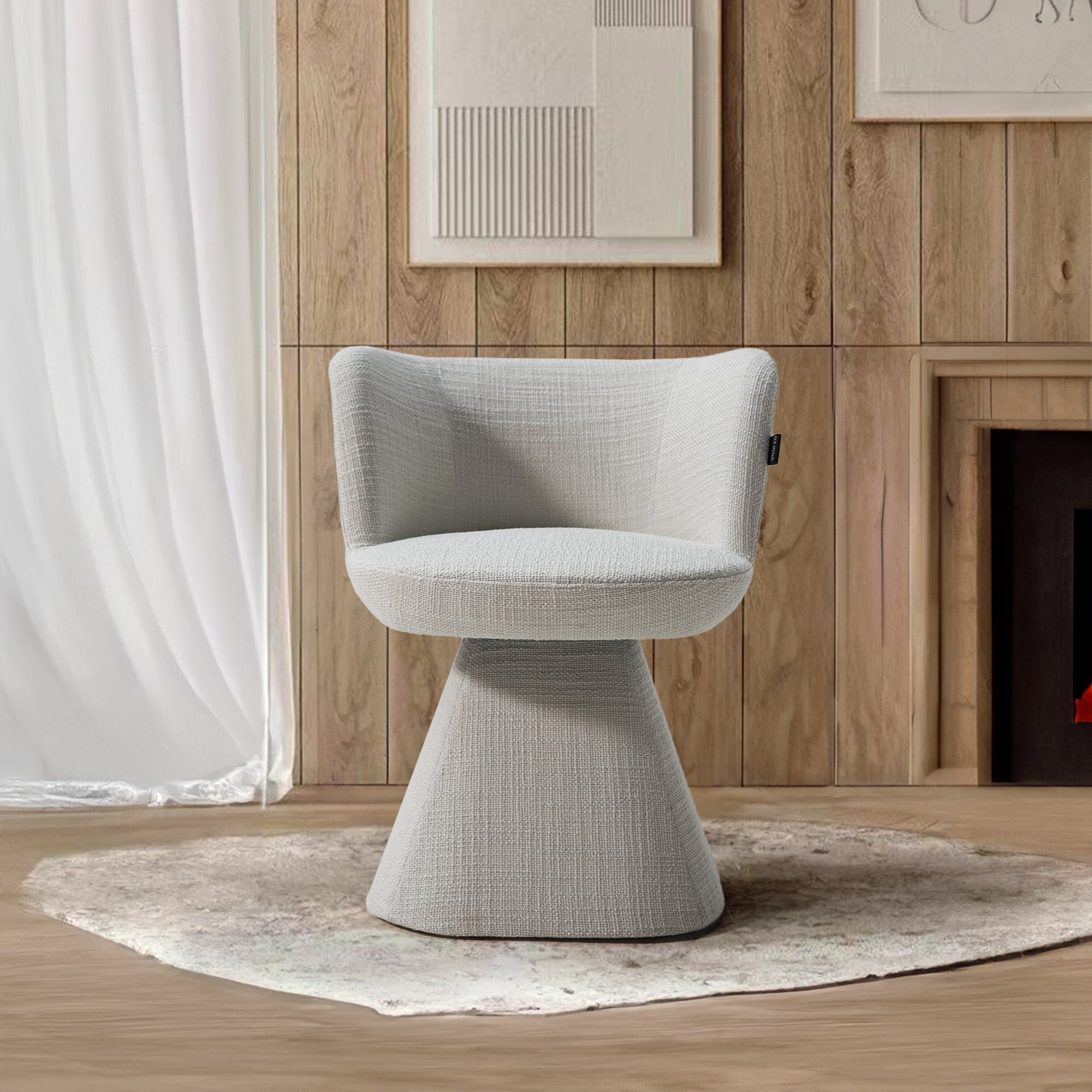 Minotti White Dining Chair MLL-B110/Pz 138-D -  Chairs - ebarza Furniture UAE | Shop Modern Furniture in Abu Dhabi & Dubai - مفروشات ايبازرا في الامارات | تسوق اثاث عصري وديكورات مميزة في دبي وابوظبي