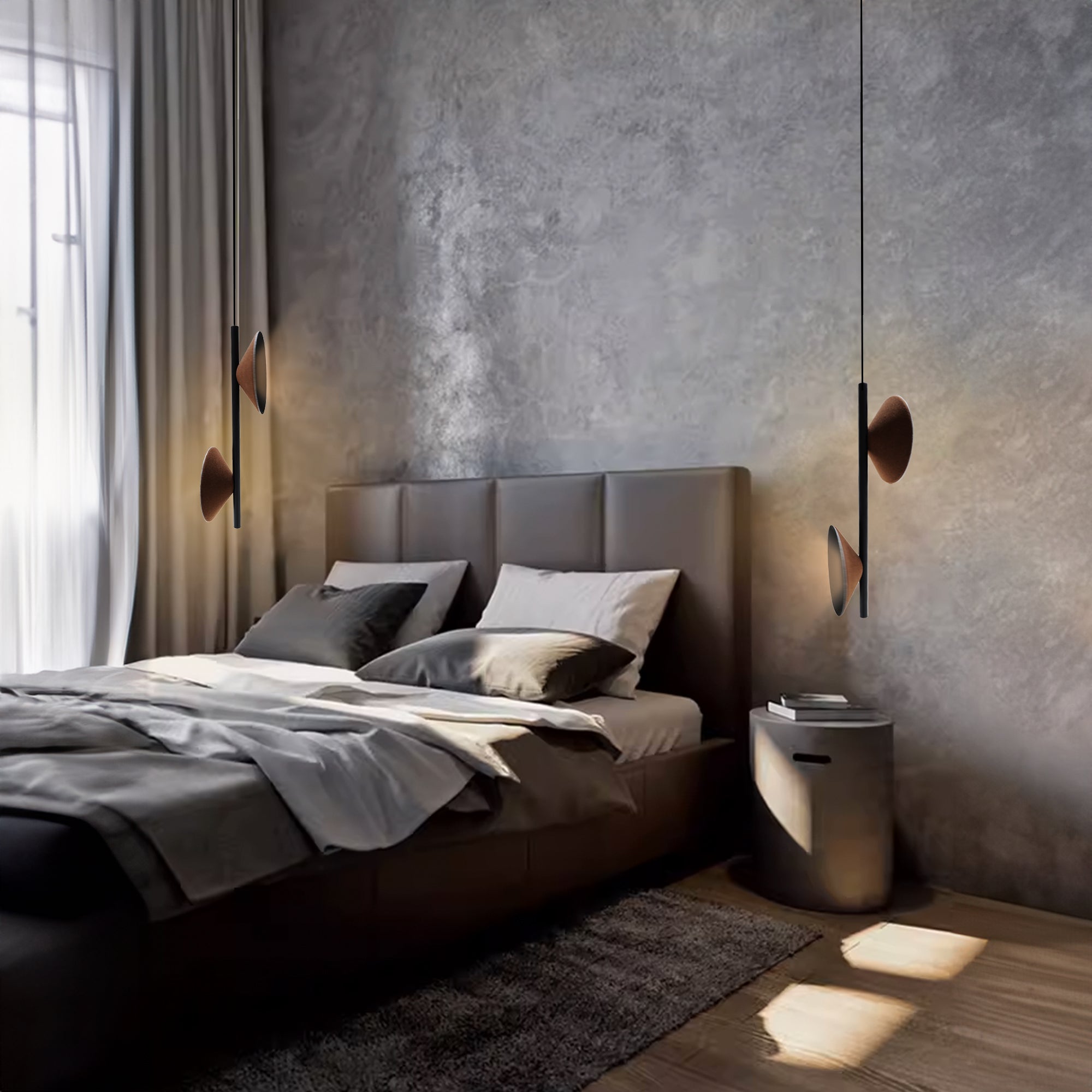 Tube Pendant Lamp FY-PEA383-B - Pendant Lamps - ebarza Furniture UAE | Shop Modern Furniture in Abu Dhabi & Dubai - مفروشات ايبازرا في الامارات | تسوق اثاث عصري وديكورات مميزة في دبي وابوظبي
