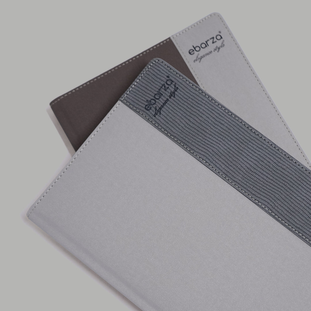 Ebarza Elegance Style Logo Diary/Book 17*23 - Brown/beige -  Decorative Books & Magazines - ebarza Furniture UAE | Shop Modern Furniture in Abu Dhabi & Dubai - مفروشات ايبازرا في الامارات | تسوق اثاث عصري وديكورات مميزة في دبي وابوظبي