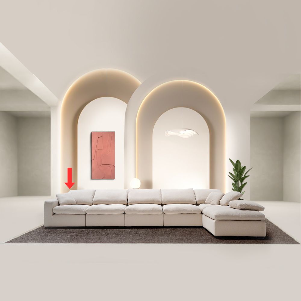 CHAM SOFA SINGLE MODULE WITH LEFT HANDRAIL - V23J-10/2 LeftArmModule - Sofas - ebarza Furniture UAE | Shop Modern Furniture in Abu Dhabi & Dubai - مفروشات ايبازرا في الامارات | تسوق اثاث عصري وديكورات مميزة في دبي وابوظبي