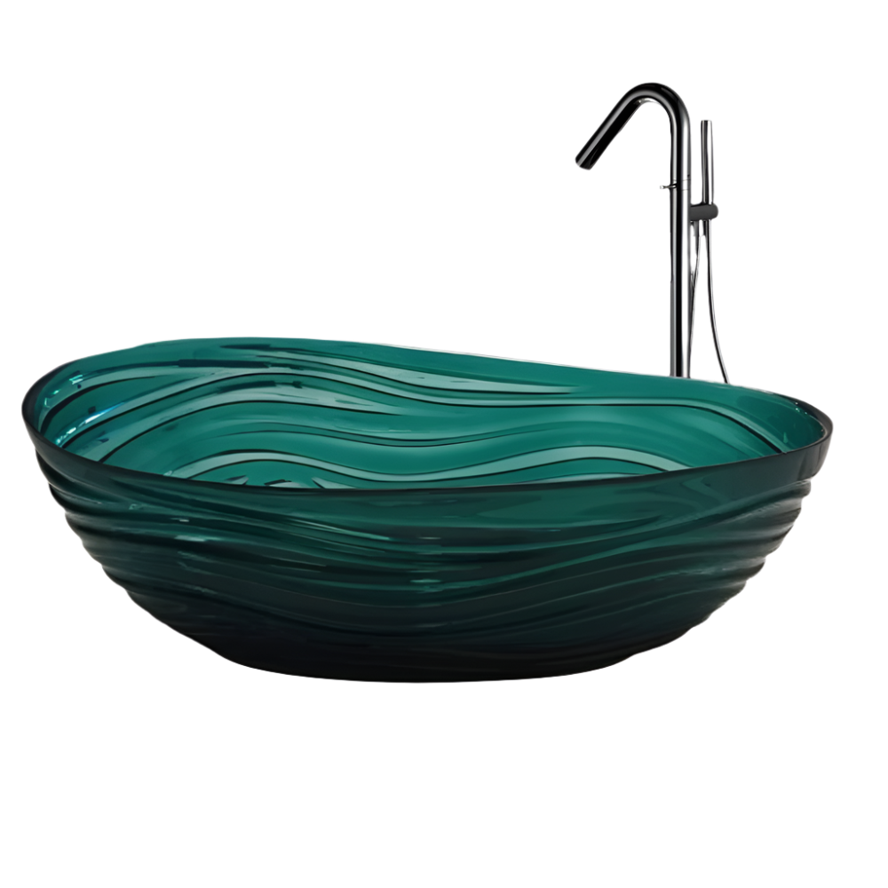 Luxura Bathtub - SNT1075 -  Bathtub - ebarza Furniture UAE | Shop Modern Furniture in Abu Dhabi & Dubai - مفروشات ايبازرا في الامارات | تسوق اثاث عصري وديكورات مميزة في دبي وابوظبي