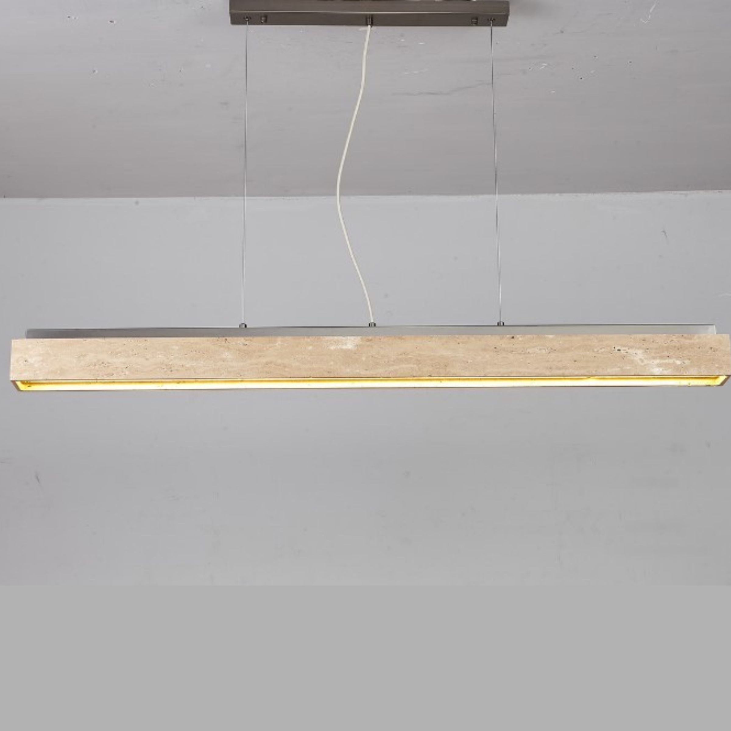 Travertine Pendant Lamp 60324-100 -  Pendant Lamps - ebarza Furniture UAE | Shop Modern Furniture in Abu Dhabi & Dubai - مفروشات ايبازرا في الامارات | تسوق اثاث عصري وديكورات مميزة في دبي وابوظبي