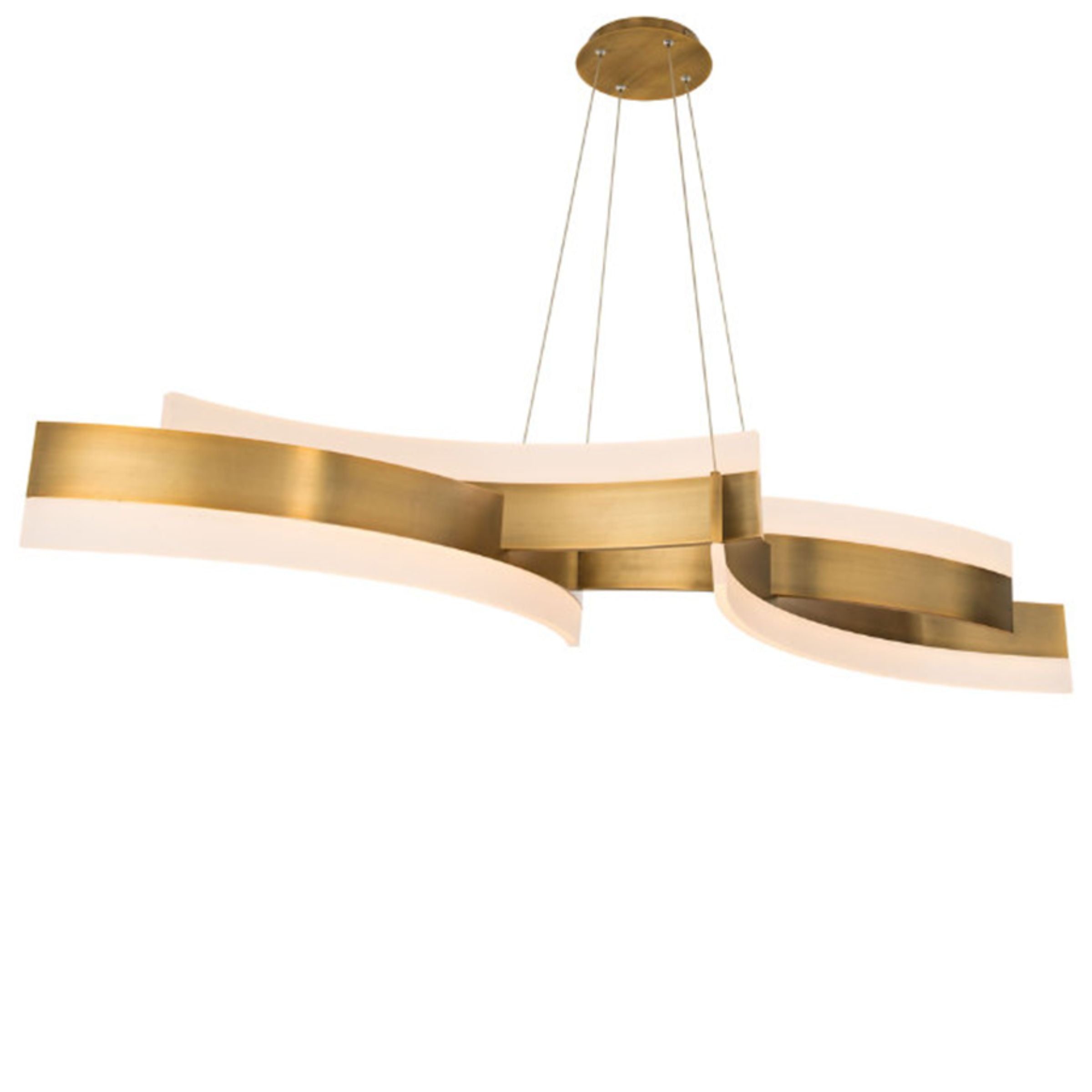 Pre-order 35 Days Delivery Lyra Gold Pendant Lamp CY-DD-1027-G - Pendant Lamps - ebarza Furniture UAE | Shop Modern Furniture in Abu Dhabi & Dubai - مفروشات ايبازرا في الامارات | تسوق اثاث عصري وديكورات مميزة في دبي وابوظبي