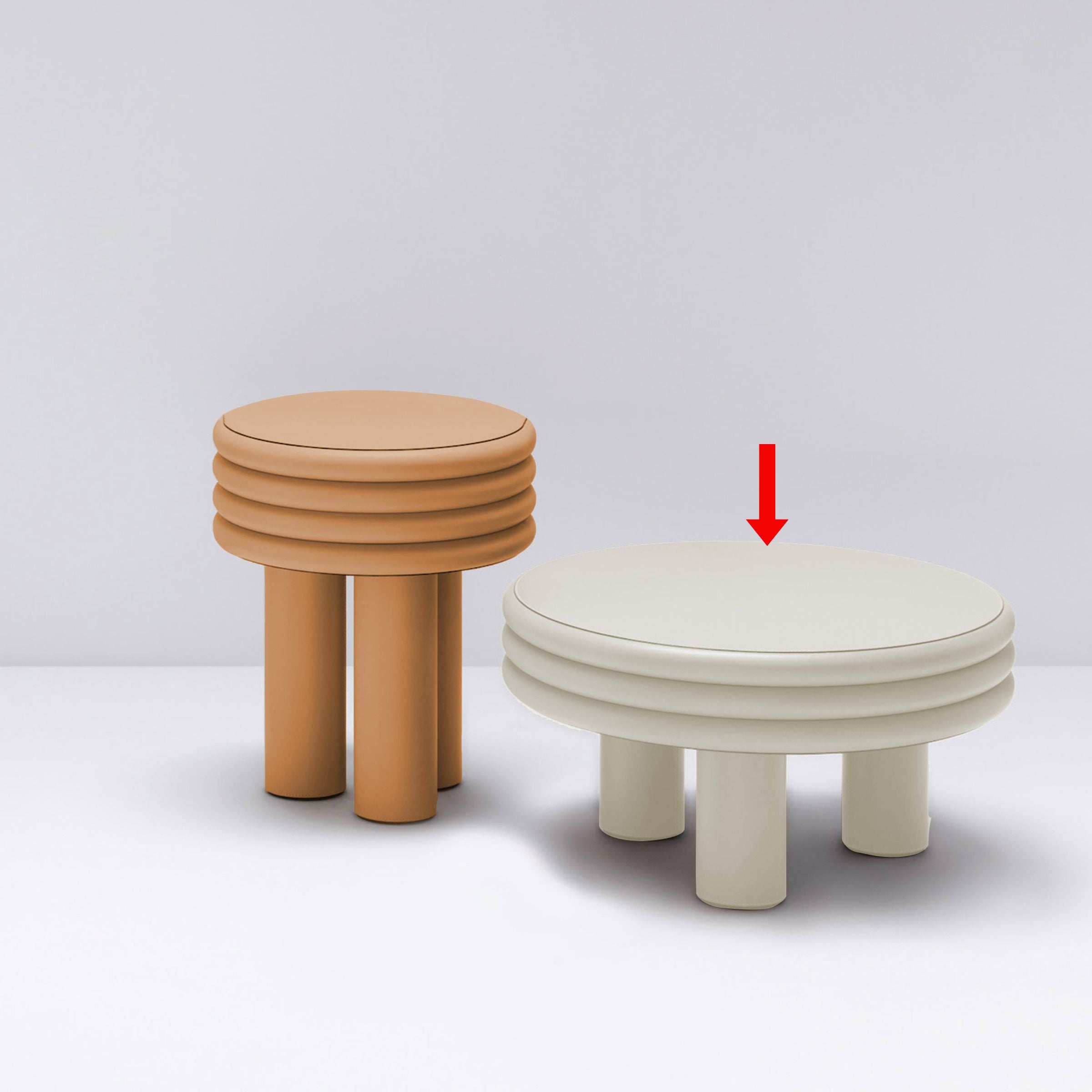 OAK WOOD Coffee Table MLL-CUS16 -  Coffee Tables - ebarza Furniture UAE | Shop Modern Furniture in Abu Dhabi & Dubai - مفروشات ايبازرا في الامارات | تسوق اثاث عصري وديكورات مميزة في دبي وابوظبي