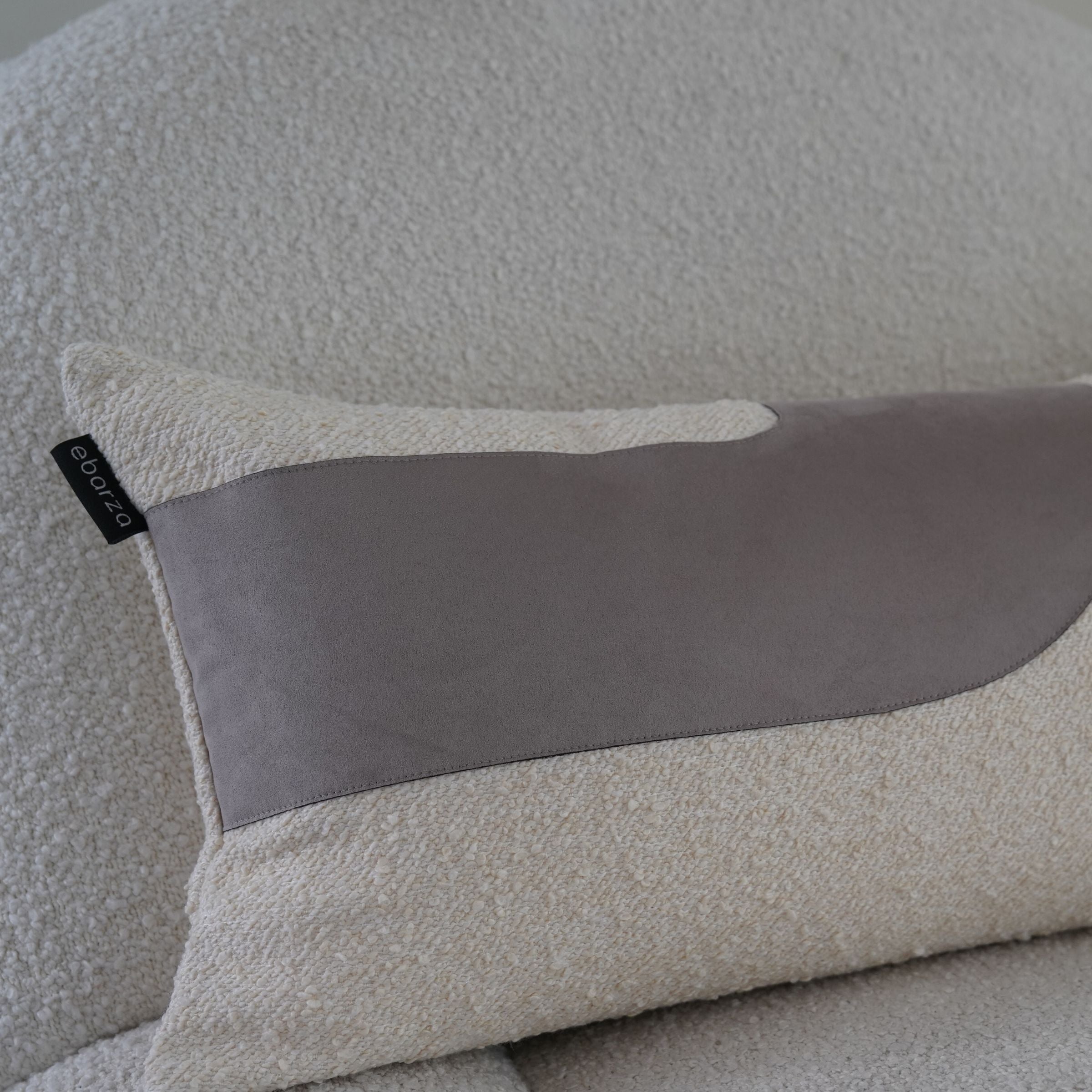 30x60cm Ebarza Juster Patchwork Cushion ECC136 -  Cushions - ebarza Furniture UAE | Shop Modern Furniture in Abu Dhabi & Dubai - مفروشات ايبازرا في الامارات | تسوق اثاث عصري وديكورات مميزة في دبي وابوظبي