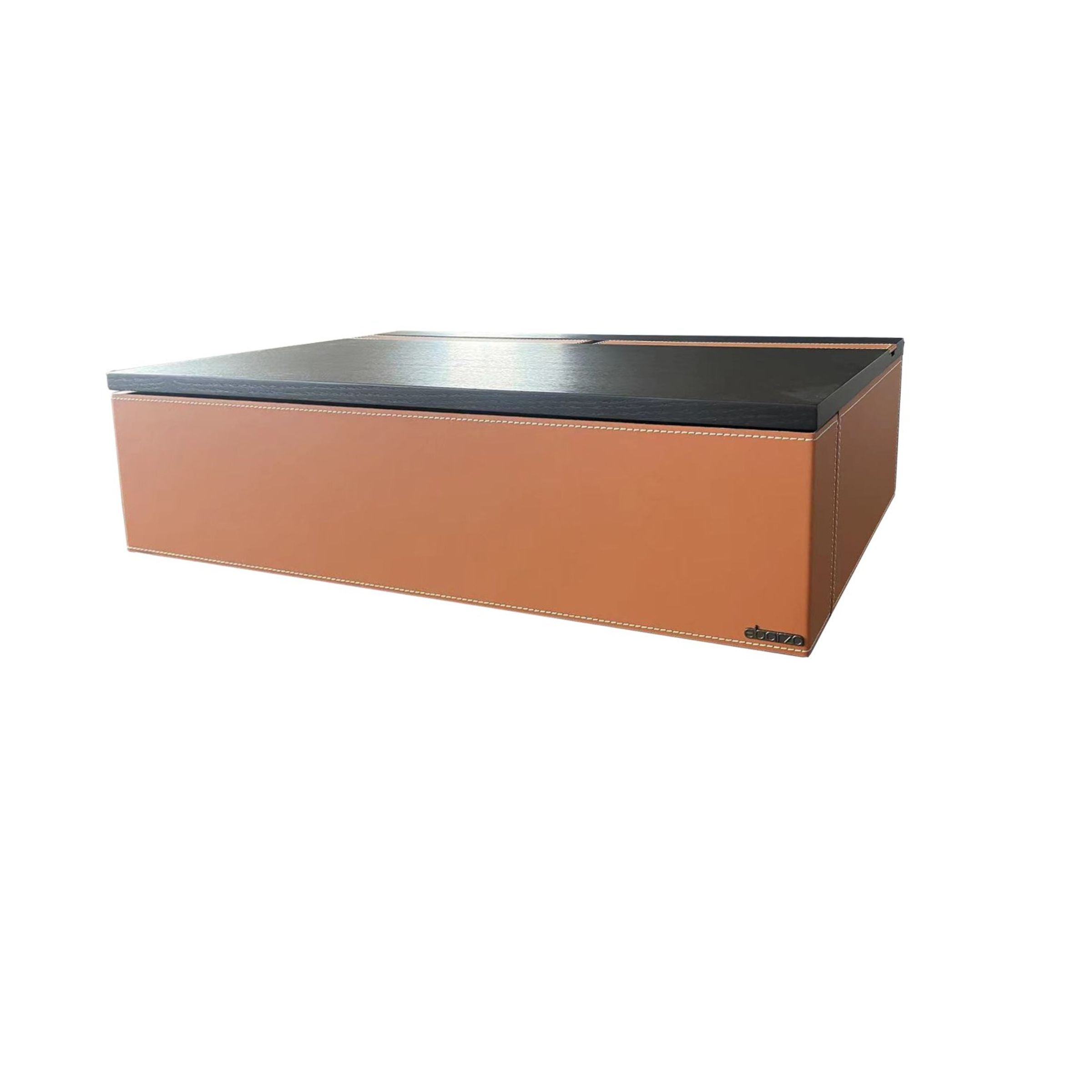 Suspended / Hanged Modular Wall Unit / Side Table 80cm MLL-CUS02-M7 Orange - Storage/TV Unites - ebarza Furniture UAE | Shop Modern Furniture in Abu Dhabi & Dubai - مفروشات ايبازرا في الامارات | تسوق اثاث عصري وديكورات مميزة في دبي وابوظبي