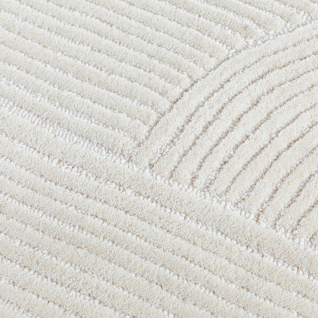 300X200 Cm WOOL BEIGE Rug JH-23544-Beige - Rugs - ebarza Furniture UAE | Shop Modern Furniture in Abu Dhabi & Dubai - مفروشات ايبازرا في الامارات | تسوق اثاث عصري وديكورات مميزة في دبي وابوظبي