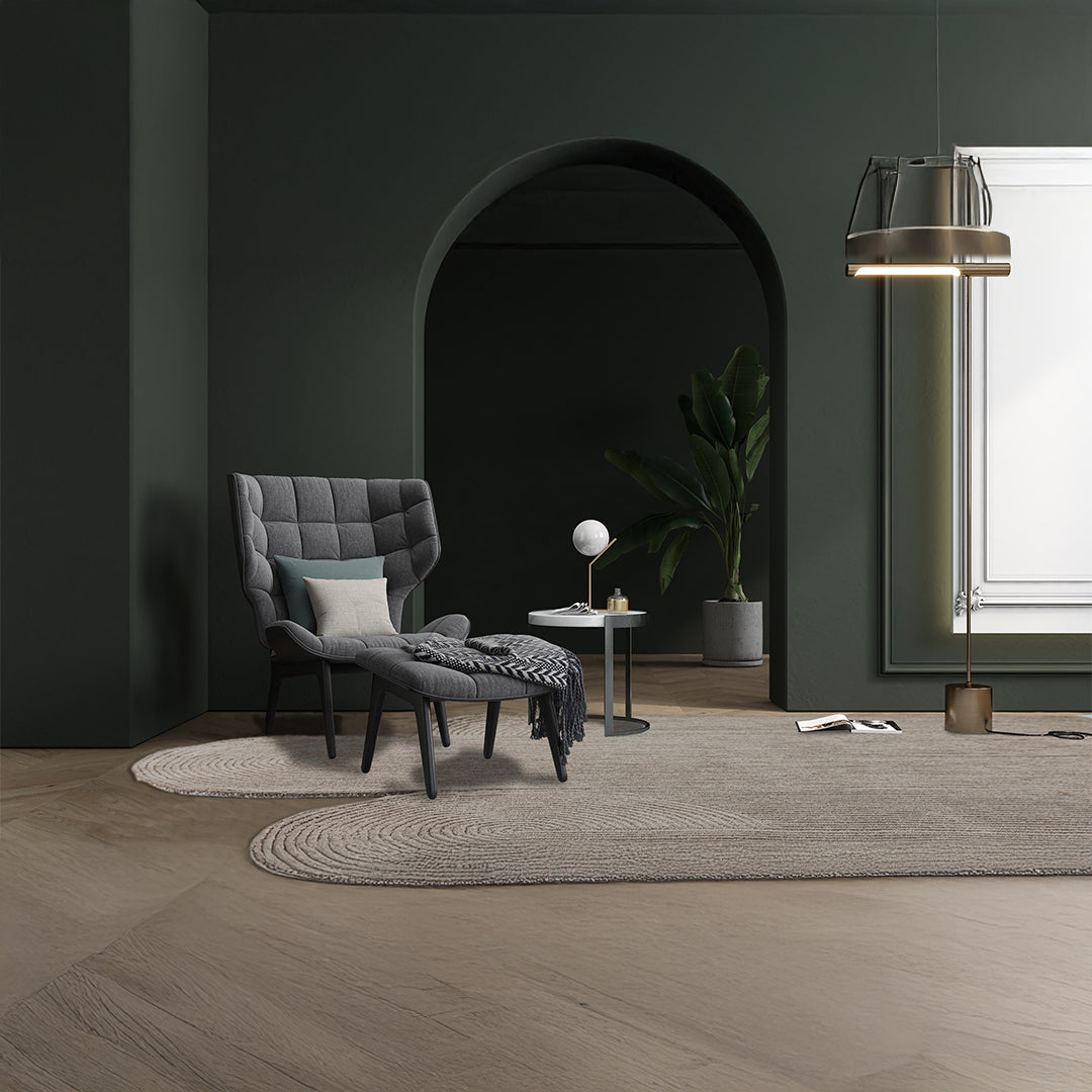 350X100 Cm WOOL Brown COLOR RUG JH-23544-Brown - Rugs - ebarza Furniture UAE | Shop Modern Furniture in Abu Dhabi & Dubai - مفروشات ايبازرا في الامارات | تسوق اثاث عصري وديكورات مميزة في دبي وابوظبي