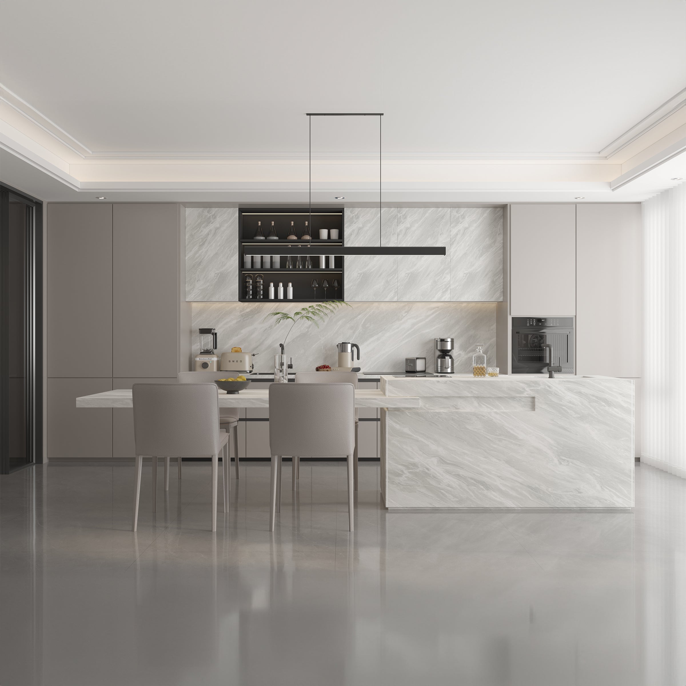 Sample of Super Matte Mdf Panel WQ765SM-Sample -  Wall panels samples - ebarza Furniture UAE | Shop Modern Furniture in Abu Dhabi & Dubai - مفروشات ايبازرا في الامارات | تسوق اثاث عصري وديكورات مميزة في دبي وابوظبي